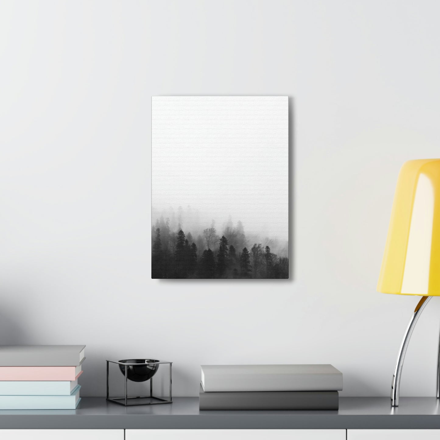 B&W Forest - Canvas Gallery Wraps