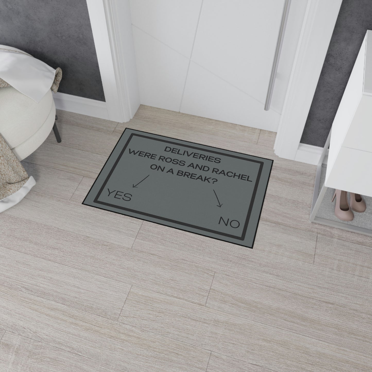 On a break - Heavy Duty Floor Mat (interior Gray)