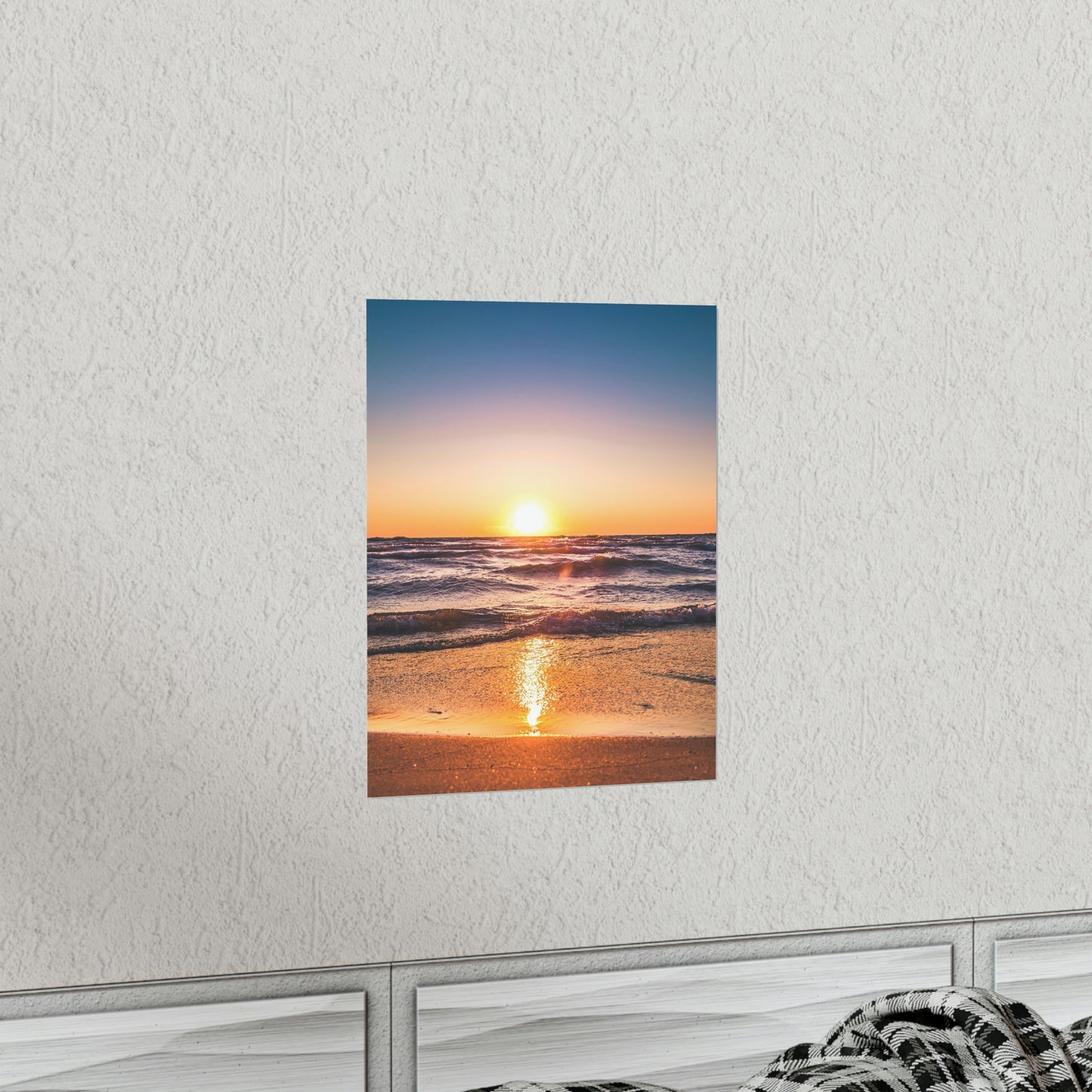 Beach Sunset Premium Matte Vertical Posters