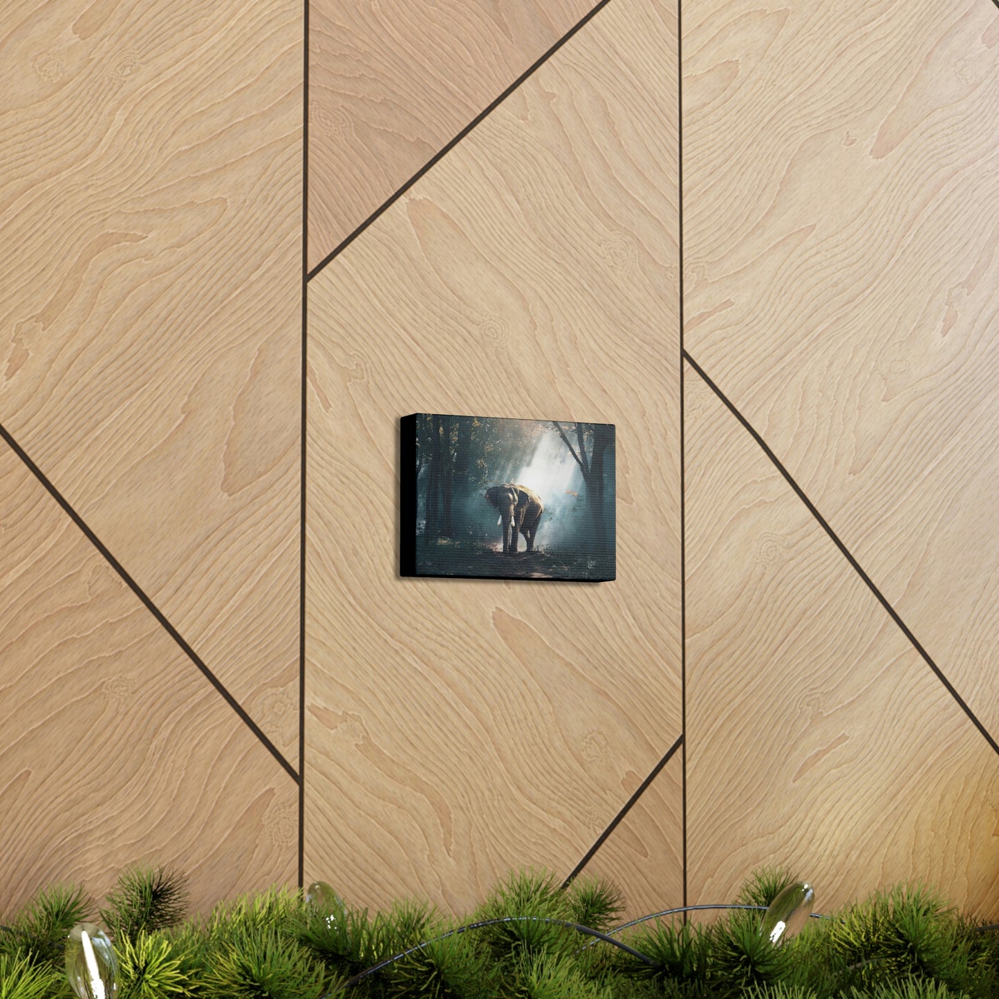 Elephant - Nature, Jungle Canvas Gallery Wraps