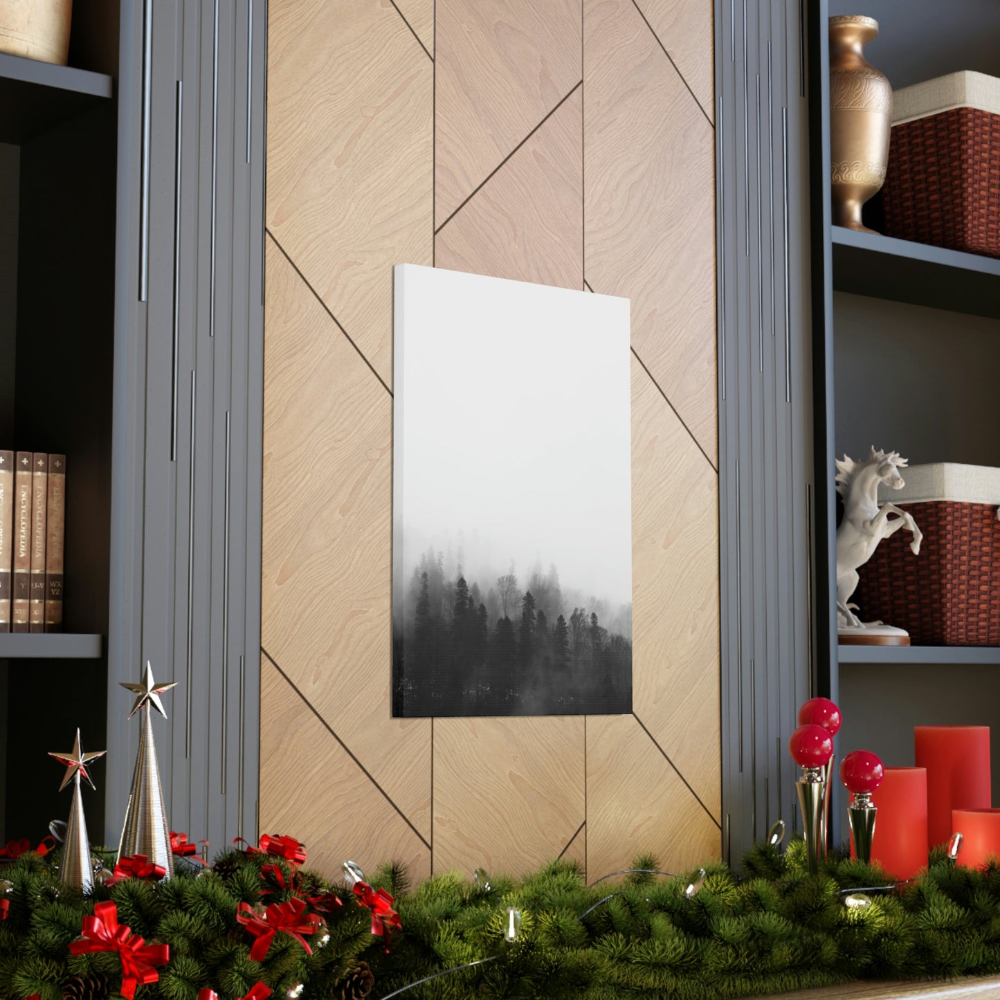B&W Forest - Canvas Gallery Wraps