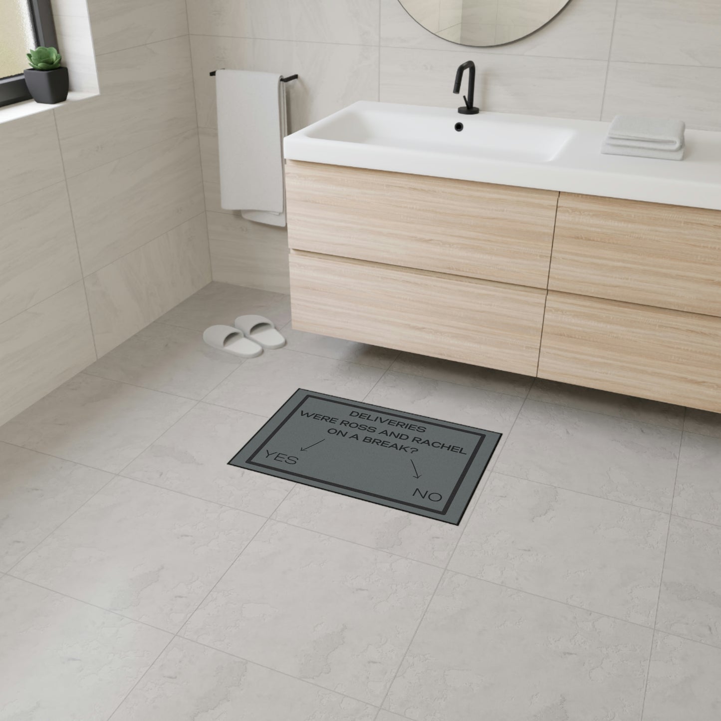 On a break - Heavy Duty Floor Mat (interior Gray)
