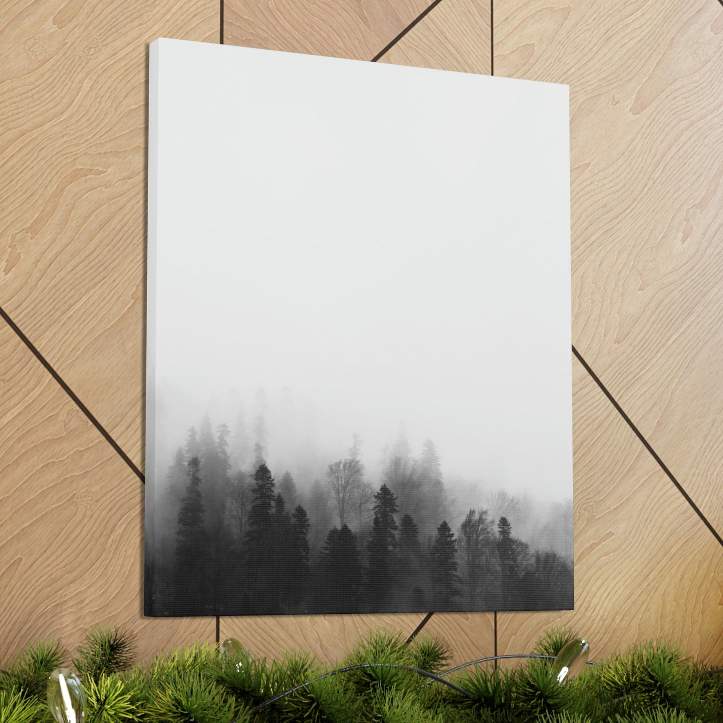 B&W Forest - Canvas Gallery Wraps