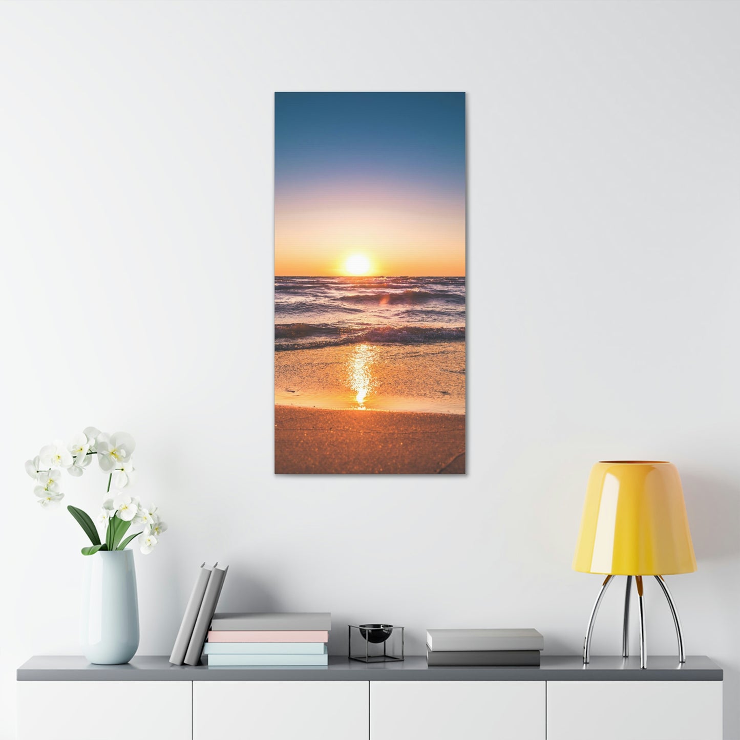 Sunset - Polyester Canvas