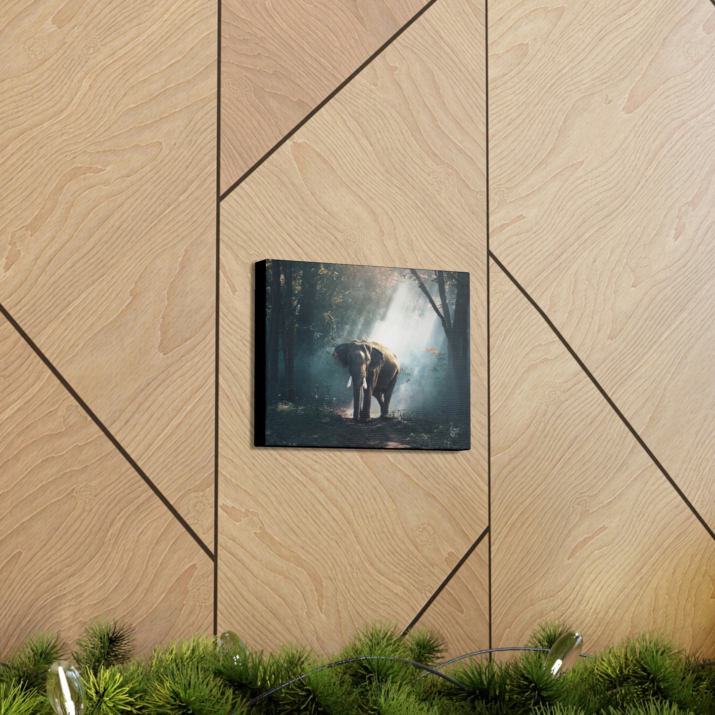 Elephant - Nature, Jungle Canvas Gallery Wraps