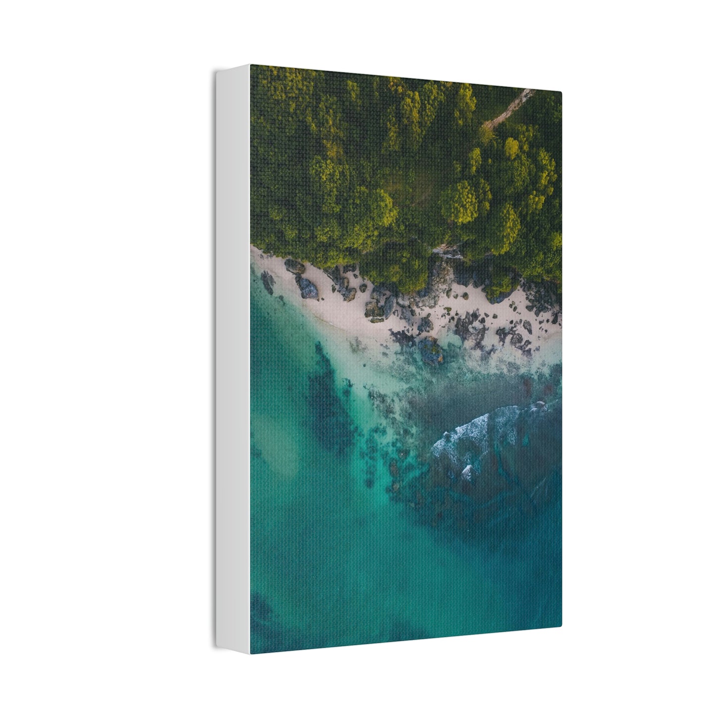 Ocean Waves - Polyester Canvas