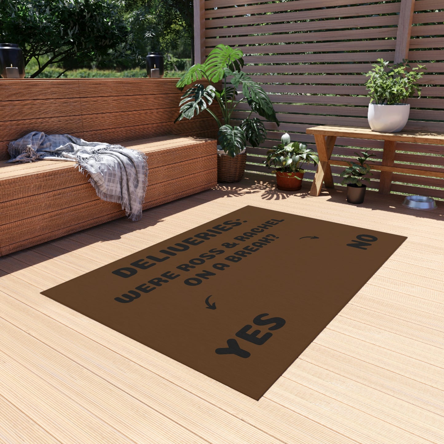On a break - Outdoor Rug