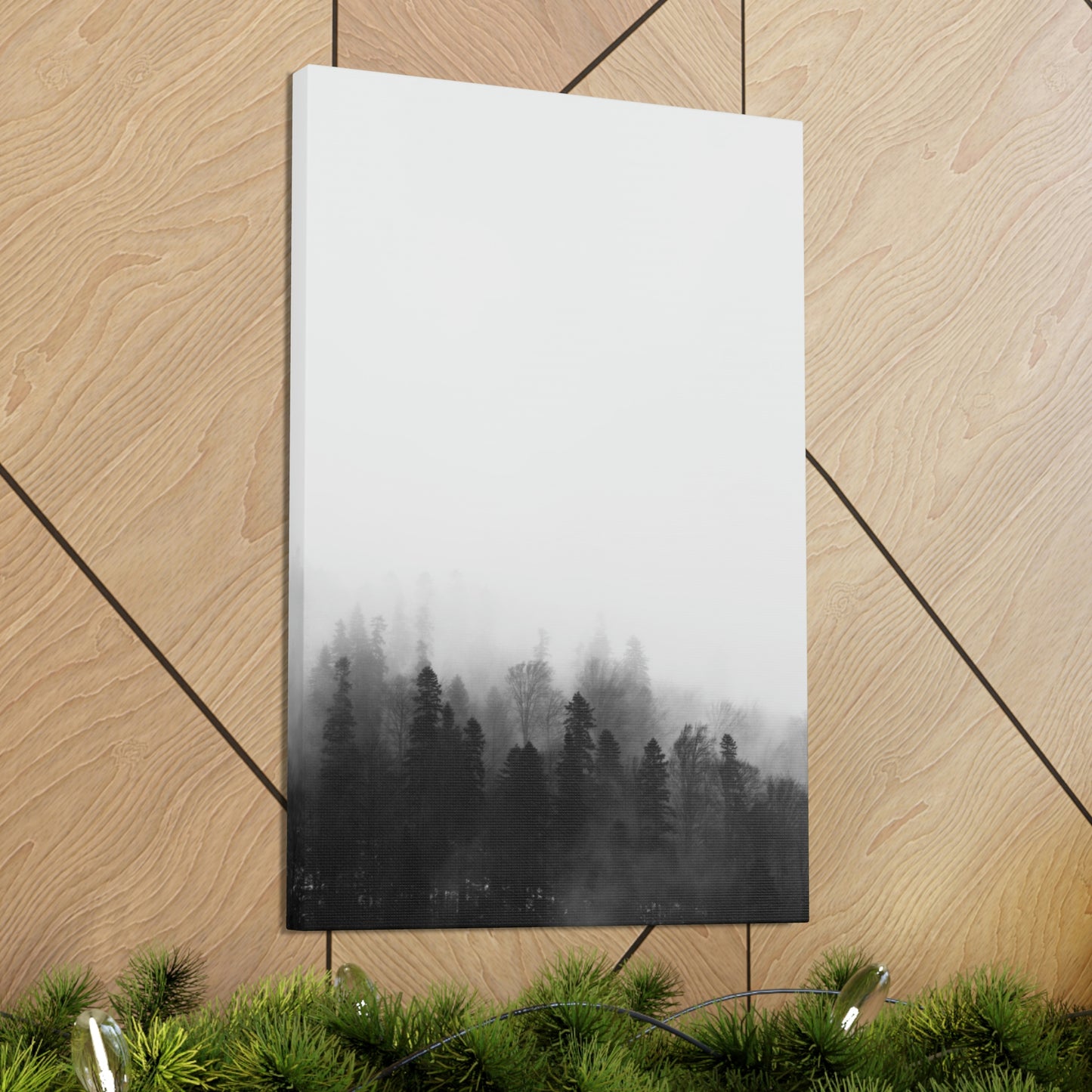 B&W Forest - Canvas Gallery Wraps