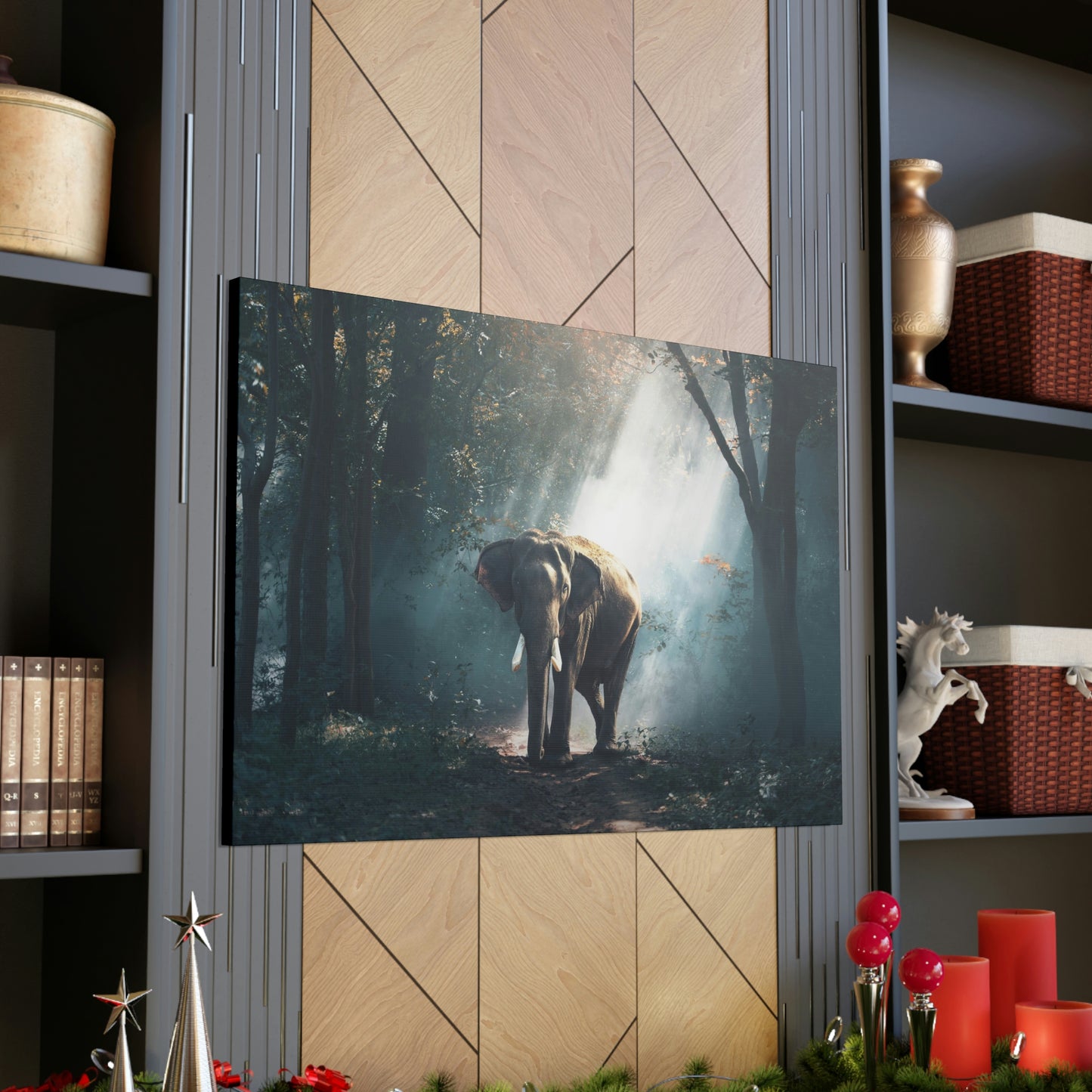 Elephant - Nature, Jungle Canvas Gallery Wraps