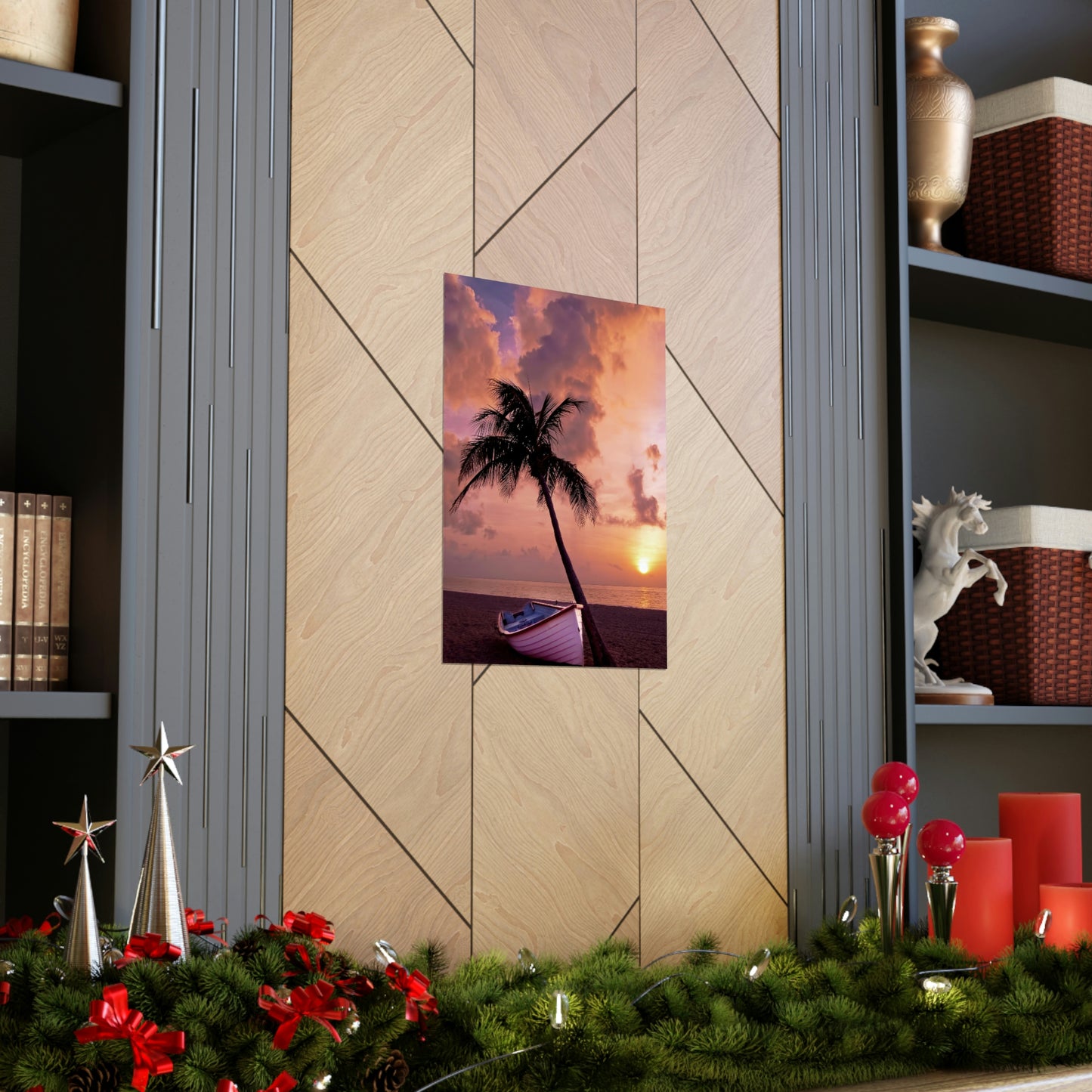Beach Sunset Premium Matte Vertical Posters