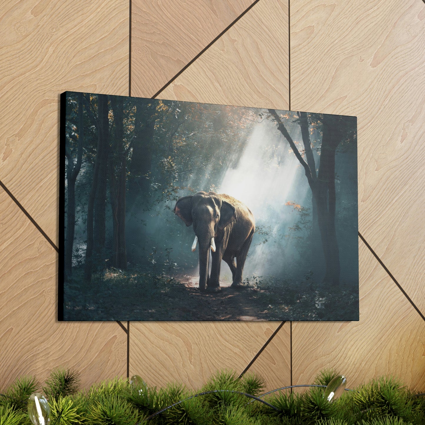 Elephant - Nature, Jungle Canvas Gallery Wraps