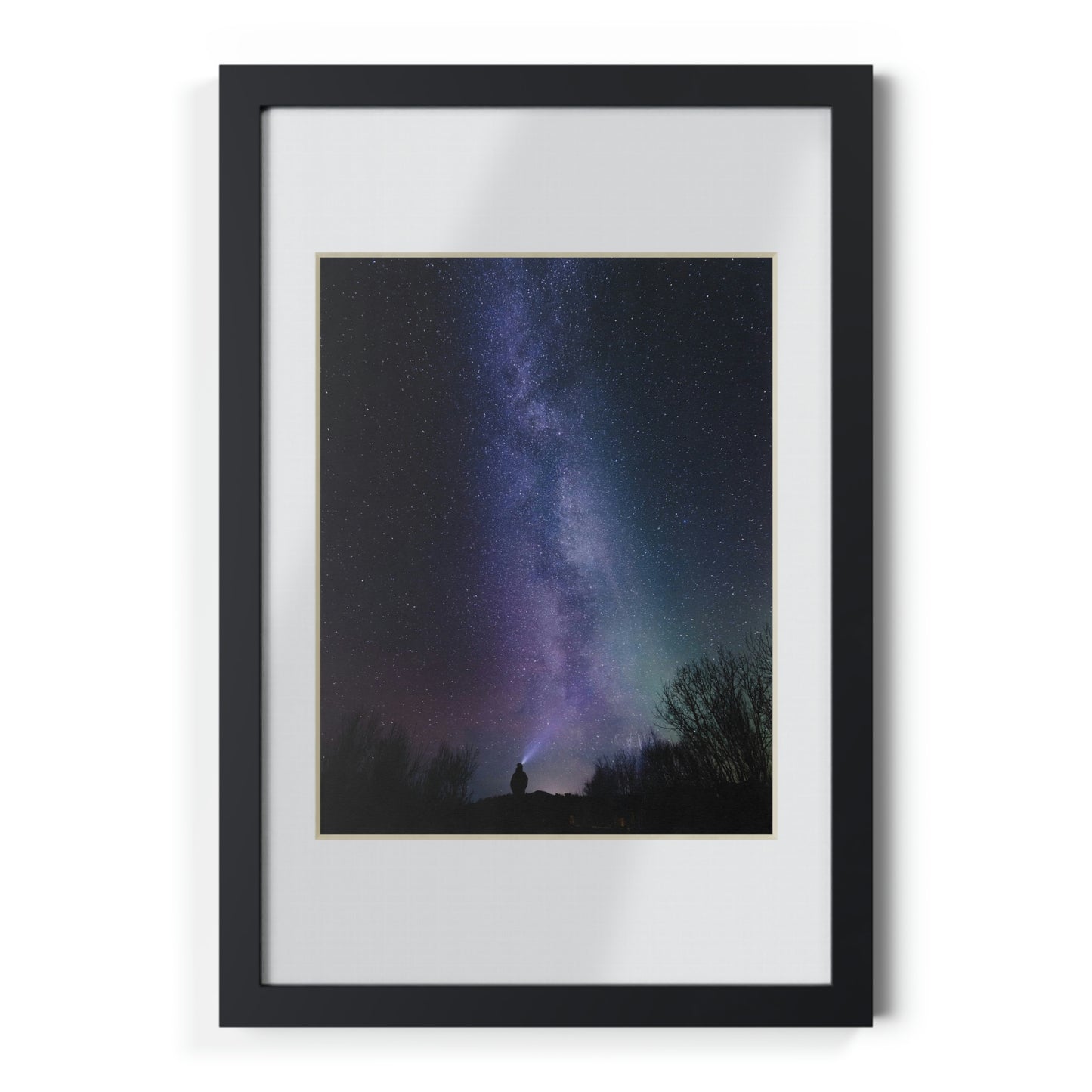 Star Gazer - Framed Posters, Black
