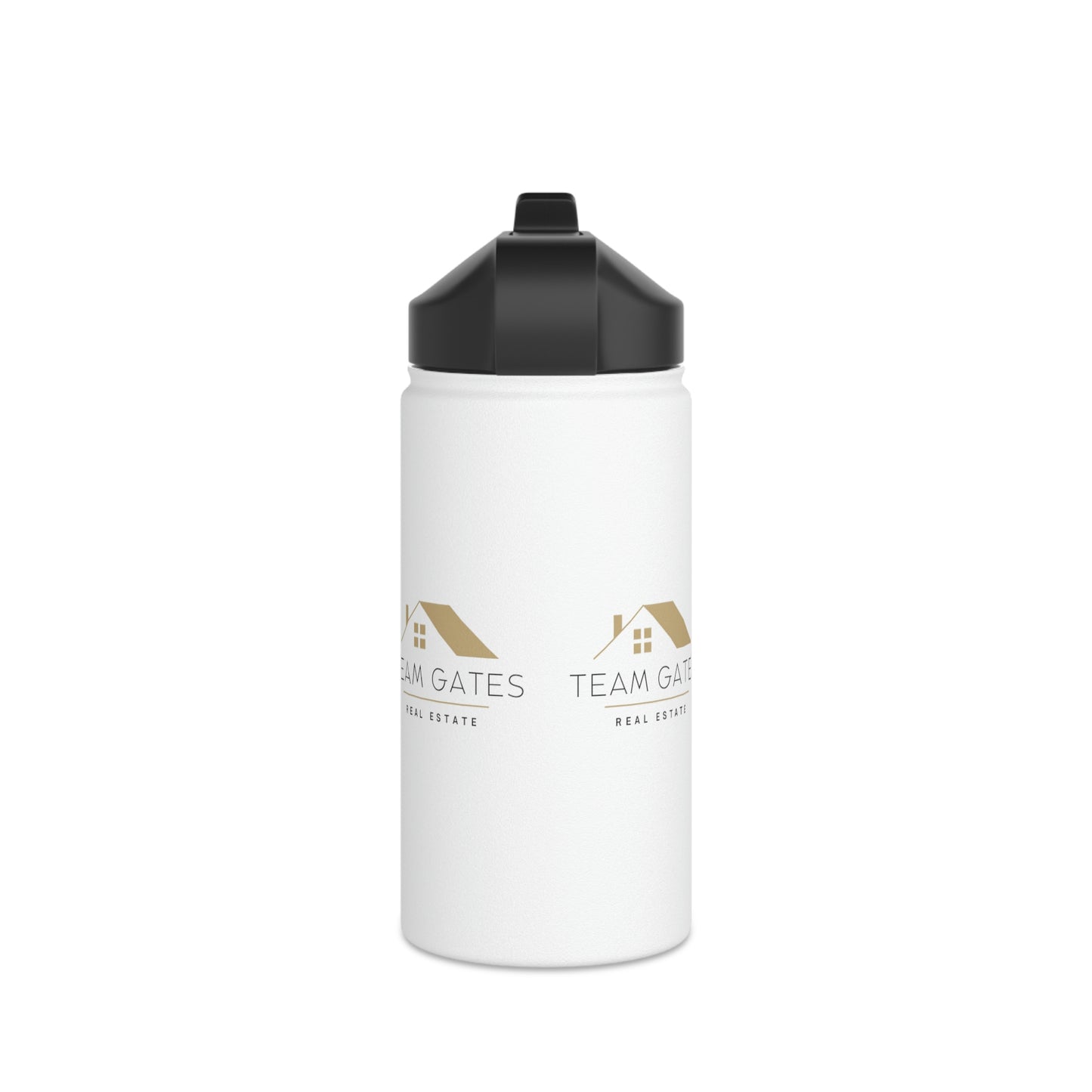 Team Gates - Stainless Steel Water Bottle, Standard Lid
