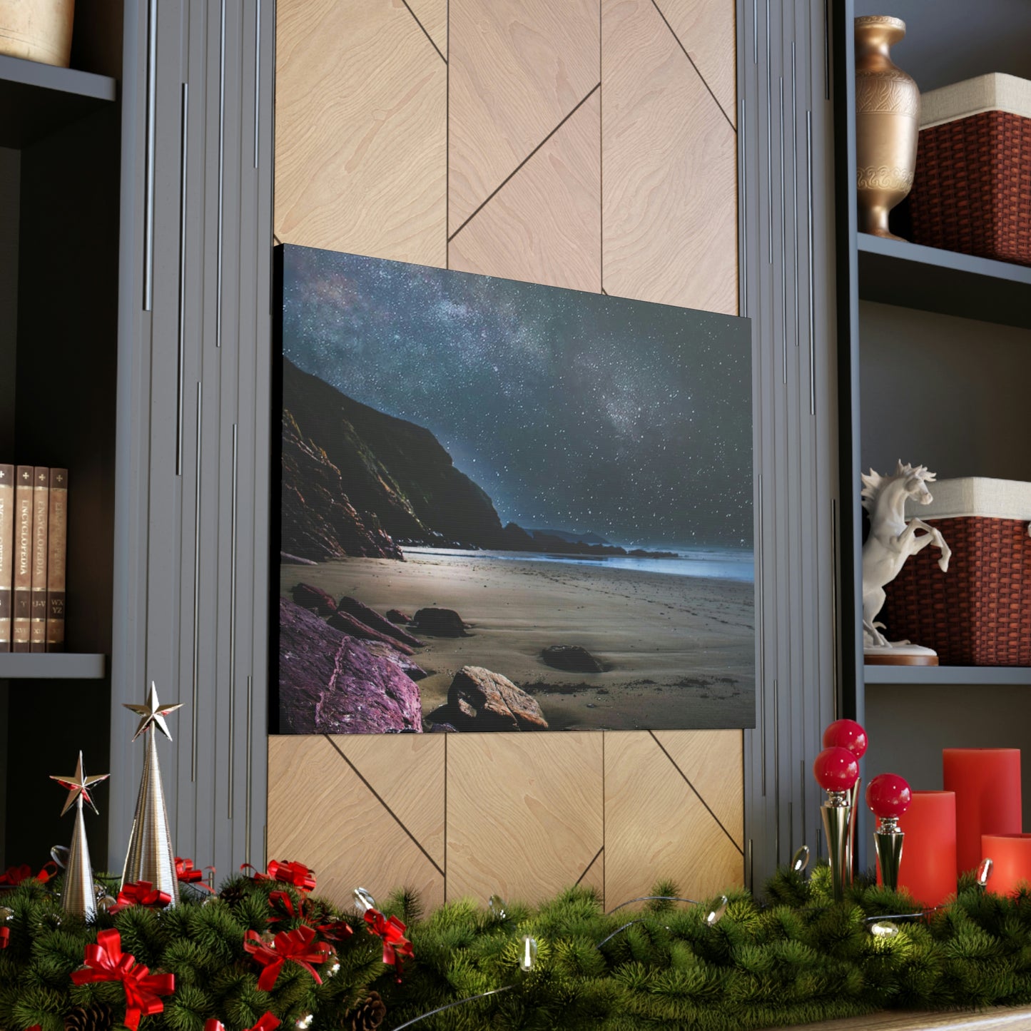 Starry Ocean  - Canvas Gallery Wraps