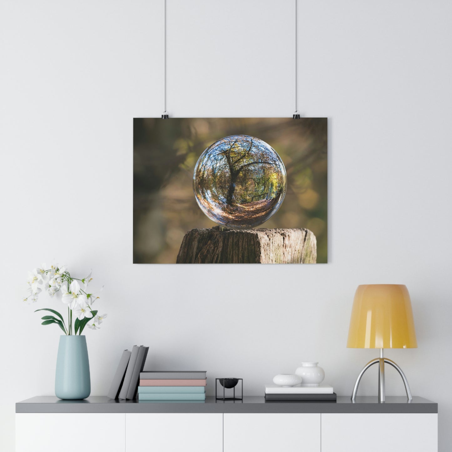 Forest, Globe, Nature, Forest Globe - Premium Poster