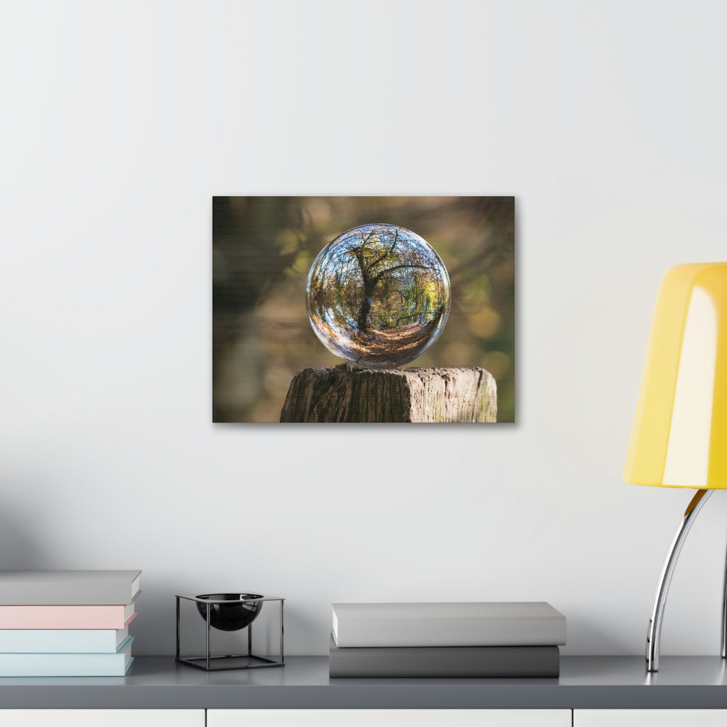 Forest, Globe, Trees, Nature, Forest Globe - Polyester Canvas
