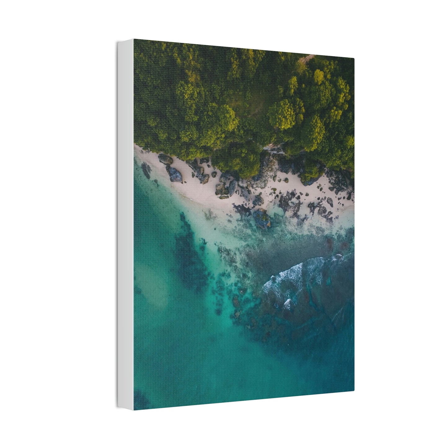 Ocean Waves - Polyester Canvas
