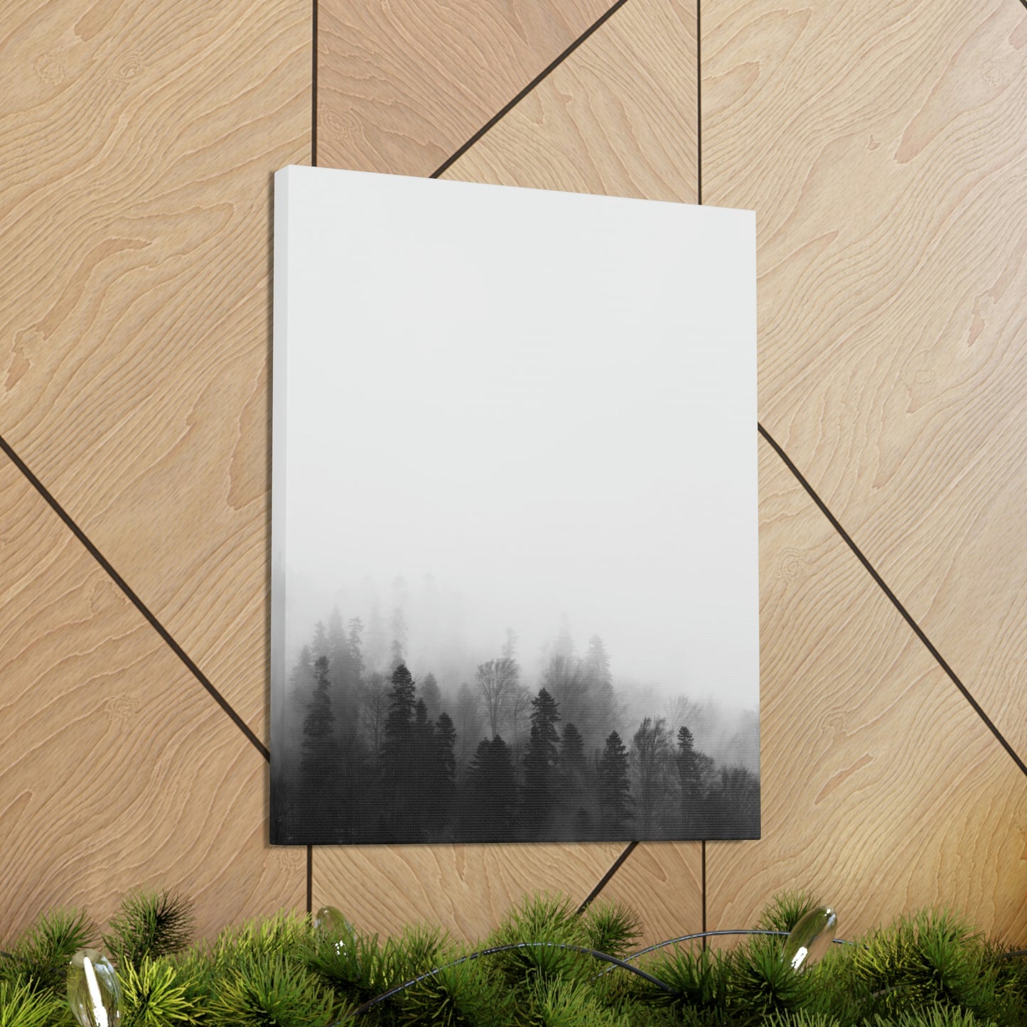 B&W Forest - Canvas Gallery Wraps