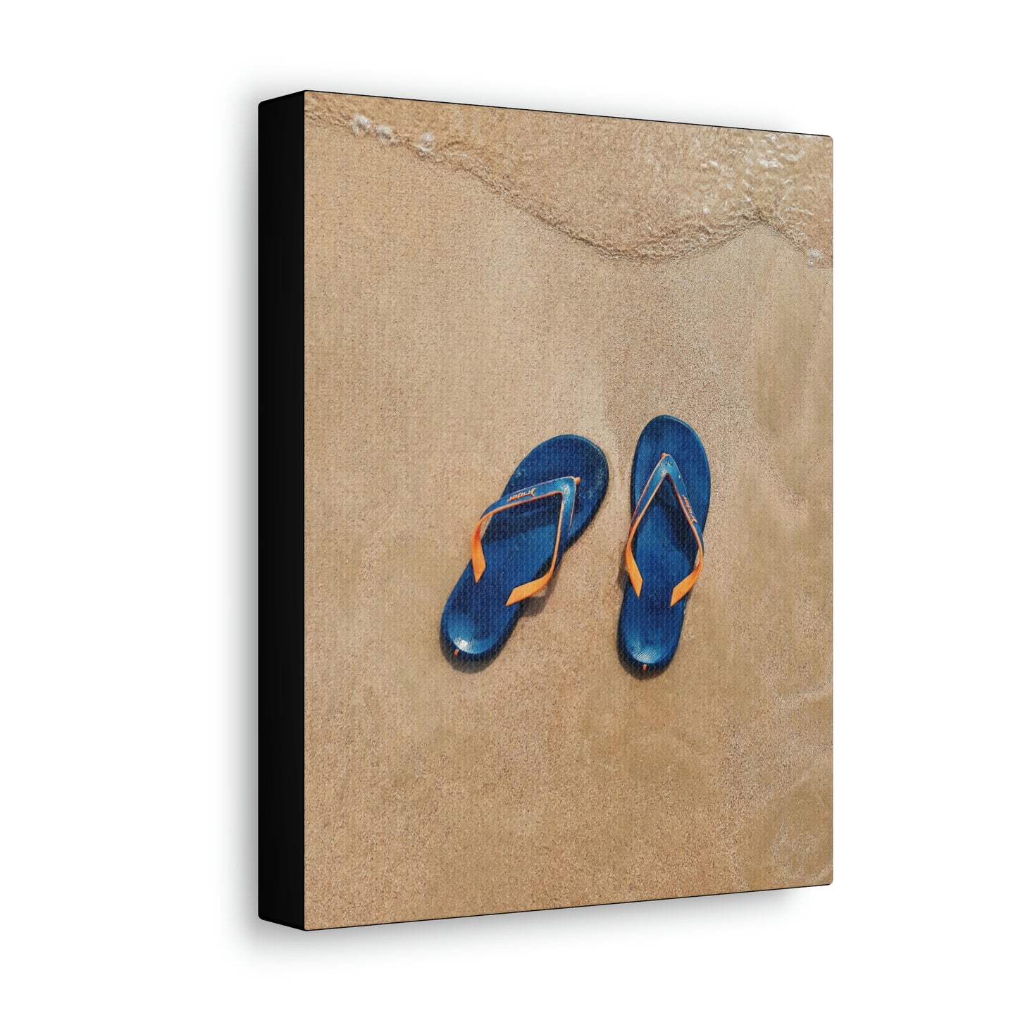 Beachin flip flops - Canvas Gallery Wraps