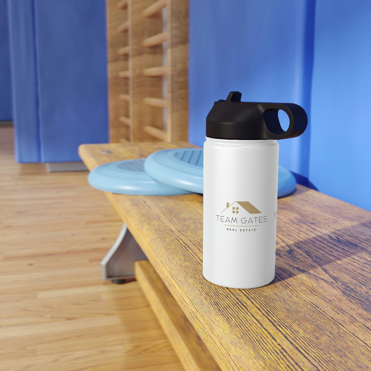 Team Gates - Stainless Steel Water Bottle, Standard Lid