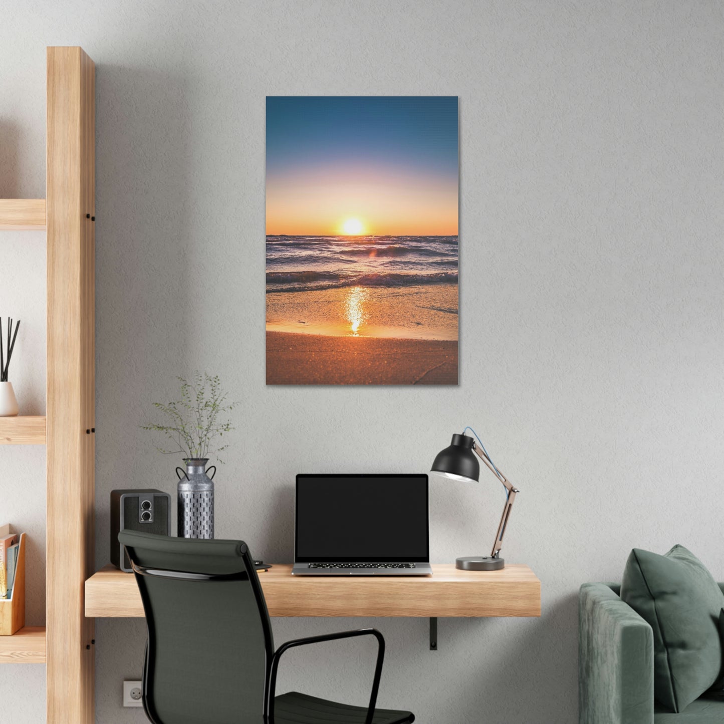 Sunset - Polyester Canvas