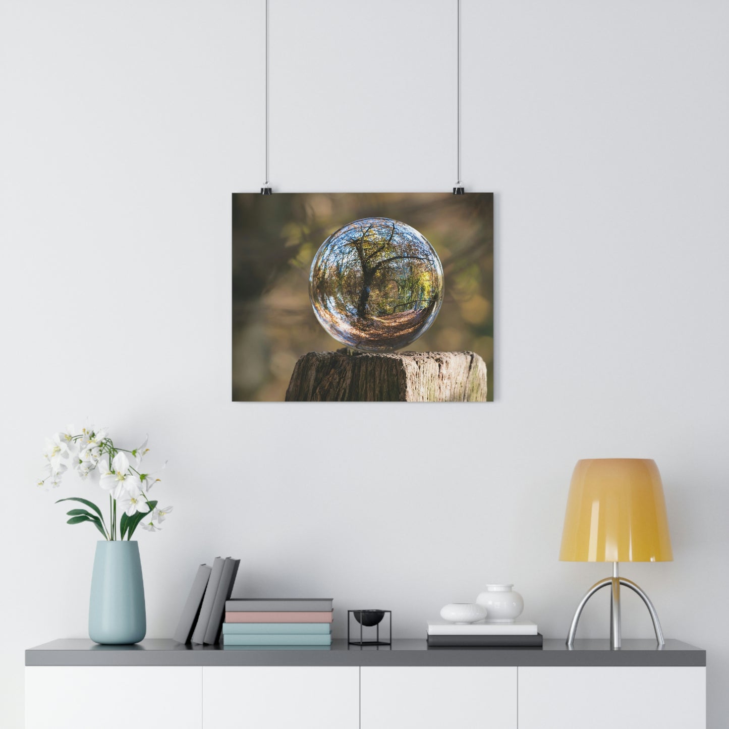 Forest, Globe, Nature, Forest Globe - Premium Poster