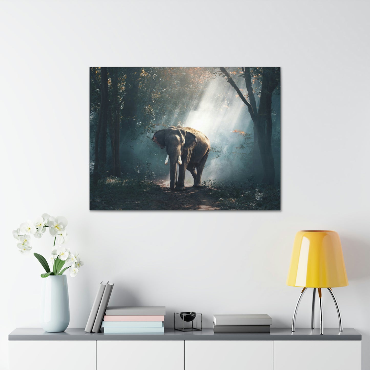 Elephant - Nature, Jungle Canvas Gallery Wraps