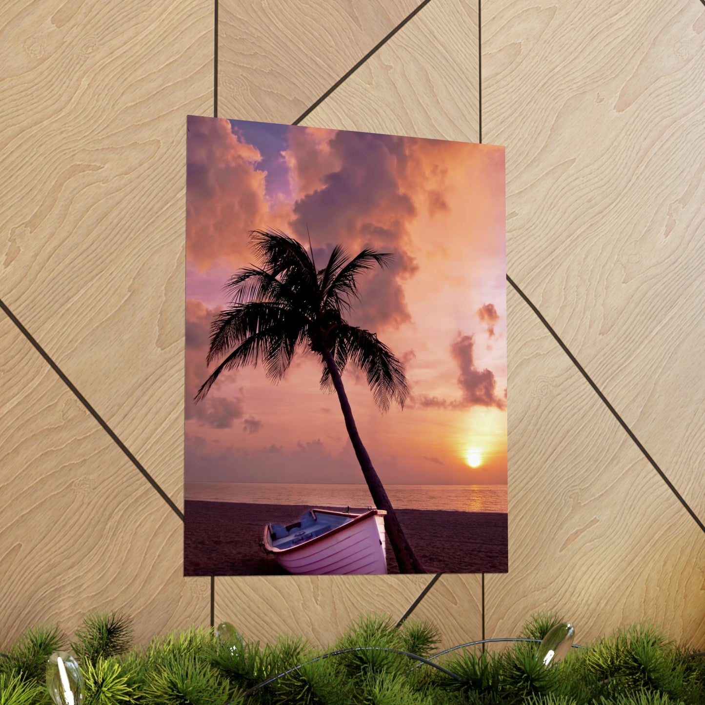 Beach Sunset Premium Matte Vertical Posters