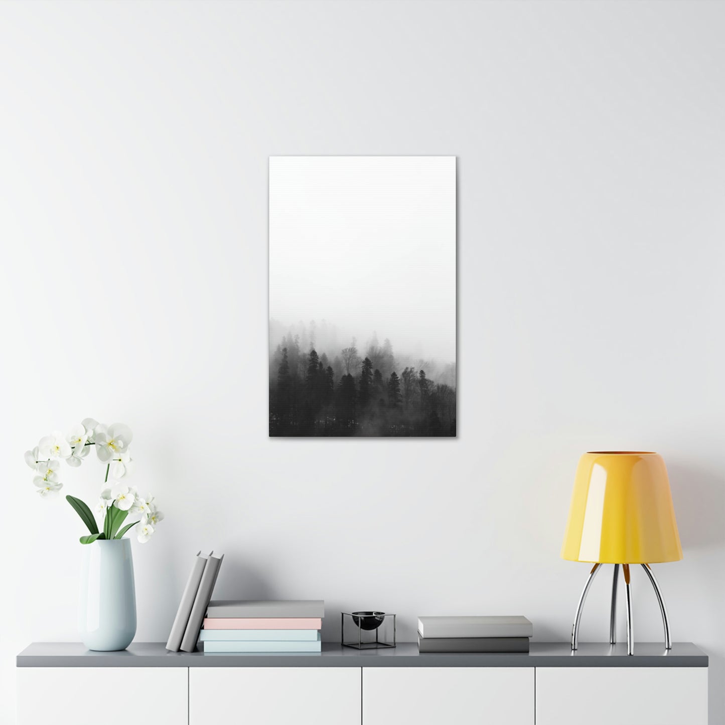 B&W Forest - Canvas Gallery Wraps
