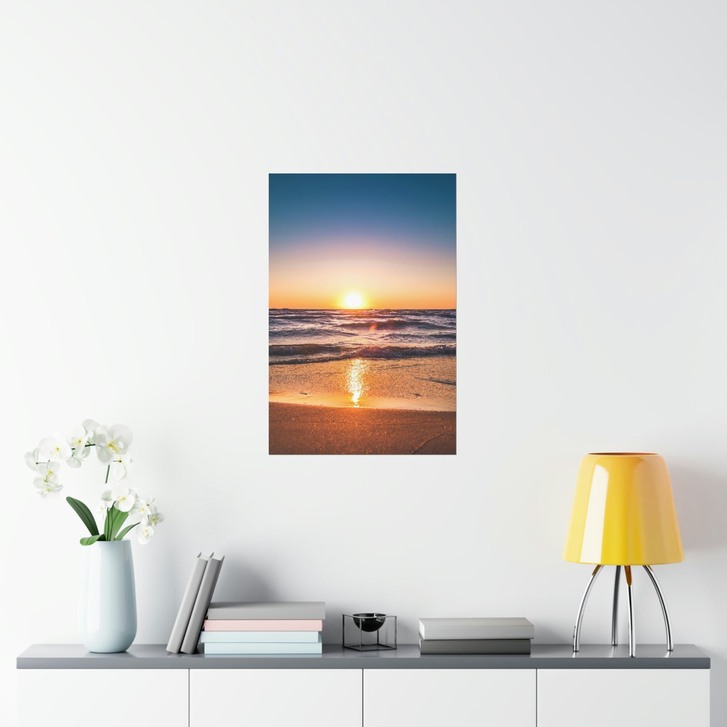 Beach Sunset Premium Matte Vertical Posters