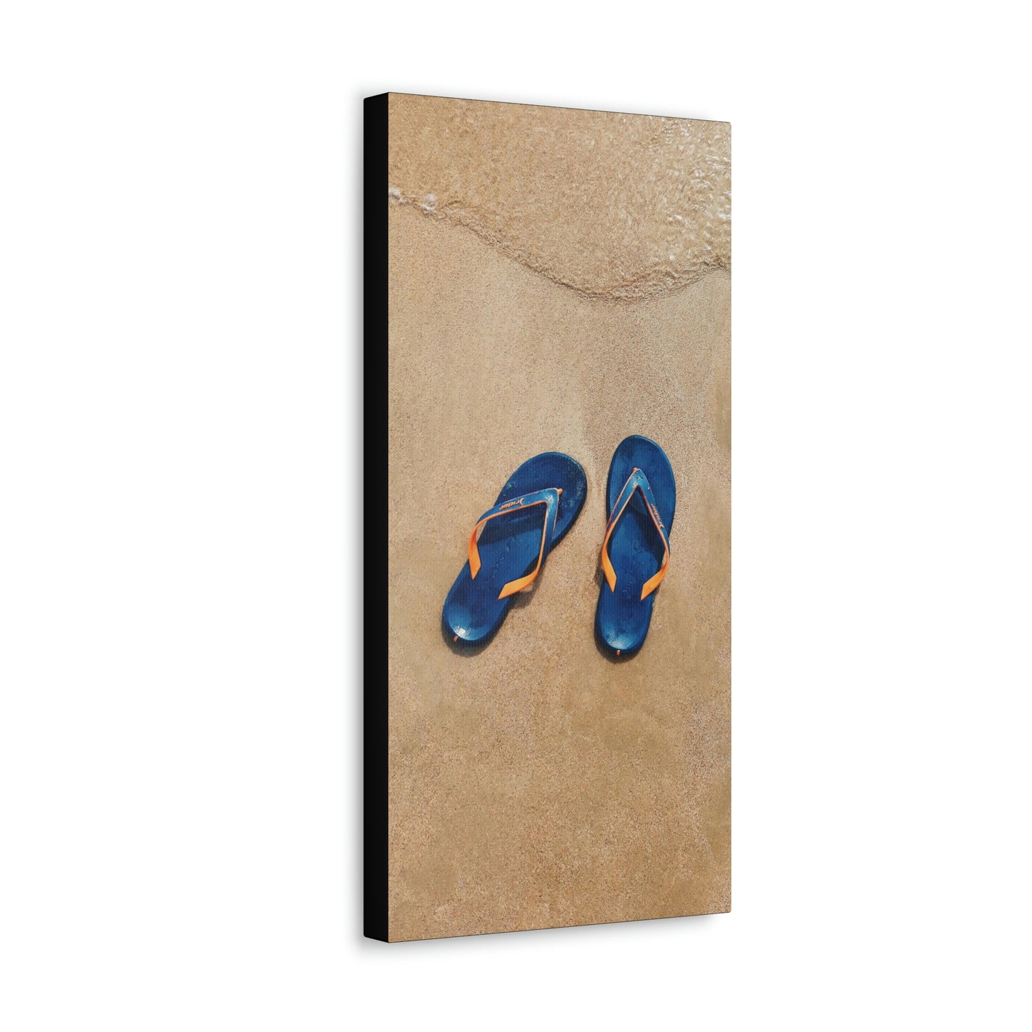 Beachin flip flops - Canvas Gallery Wraps