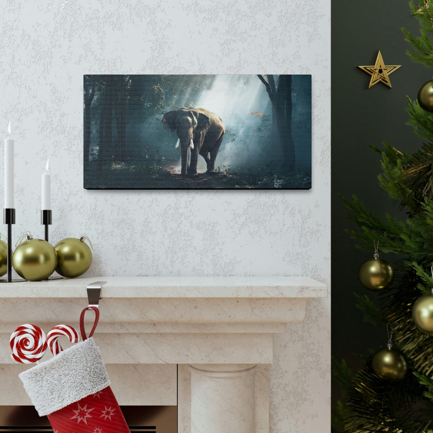 Elephant - Nature, Jungle Canvas Gallery Wraps