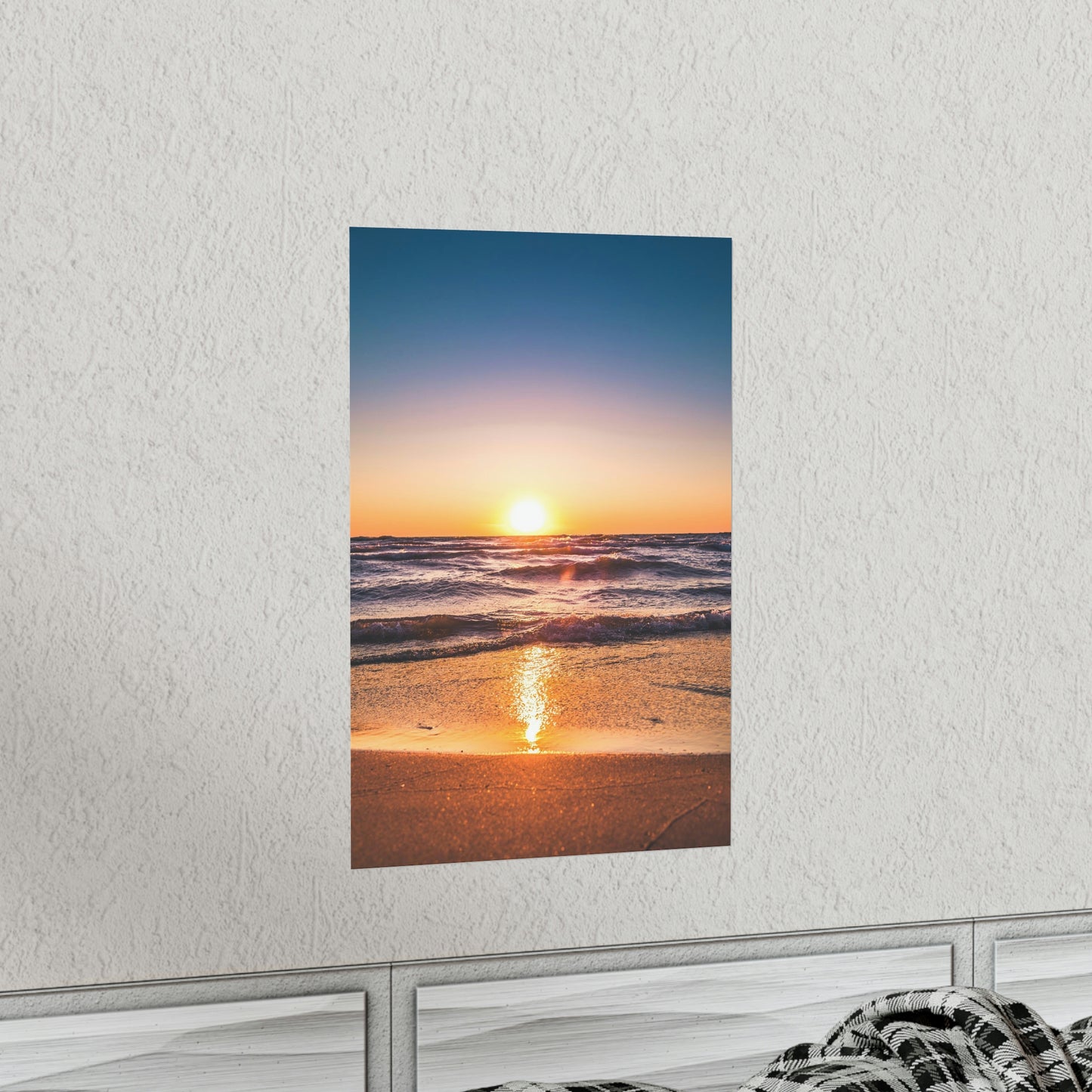 Beach Sunset Premium Matte Vertical Posters