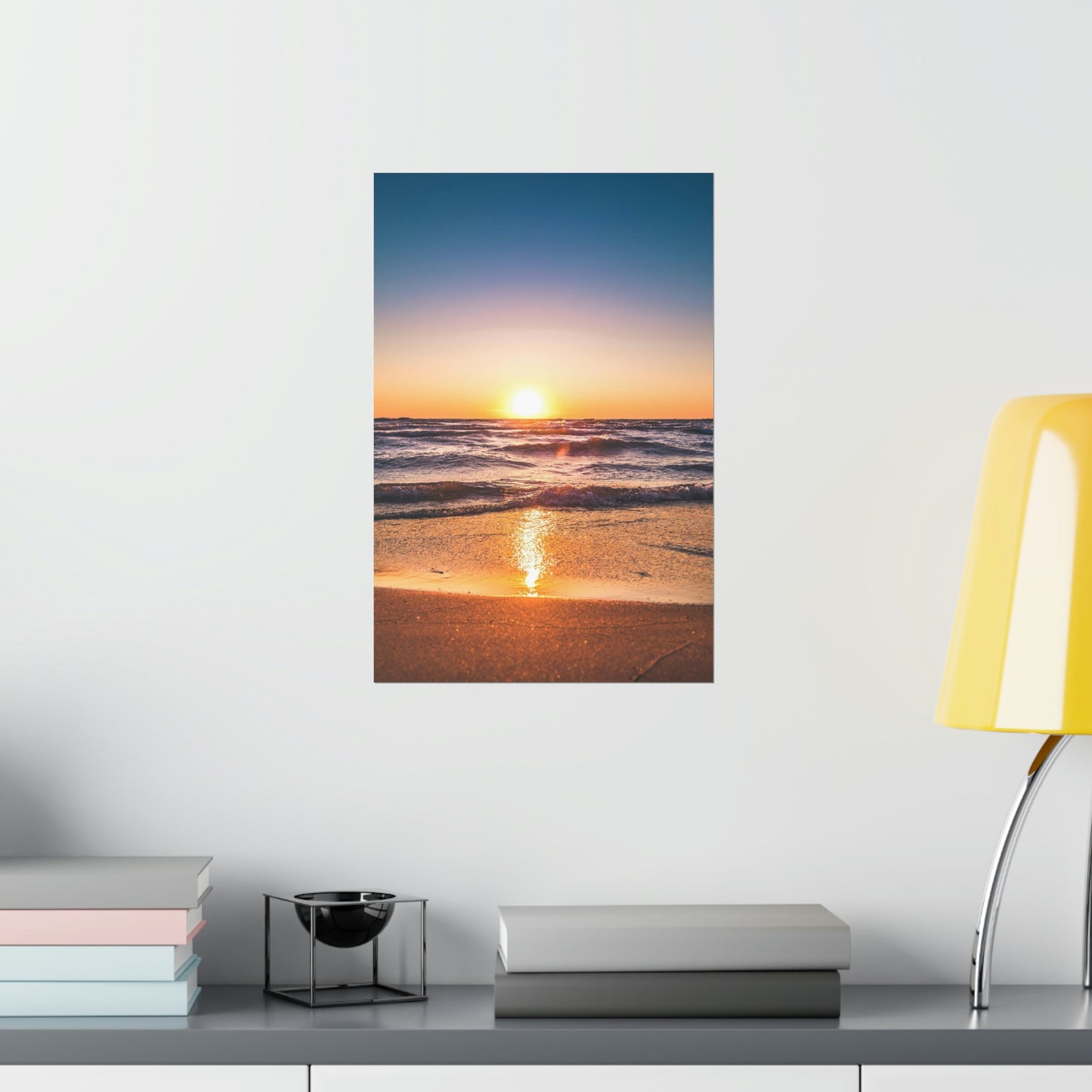Beach Sunset Premium Matte Vertical Posters