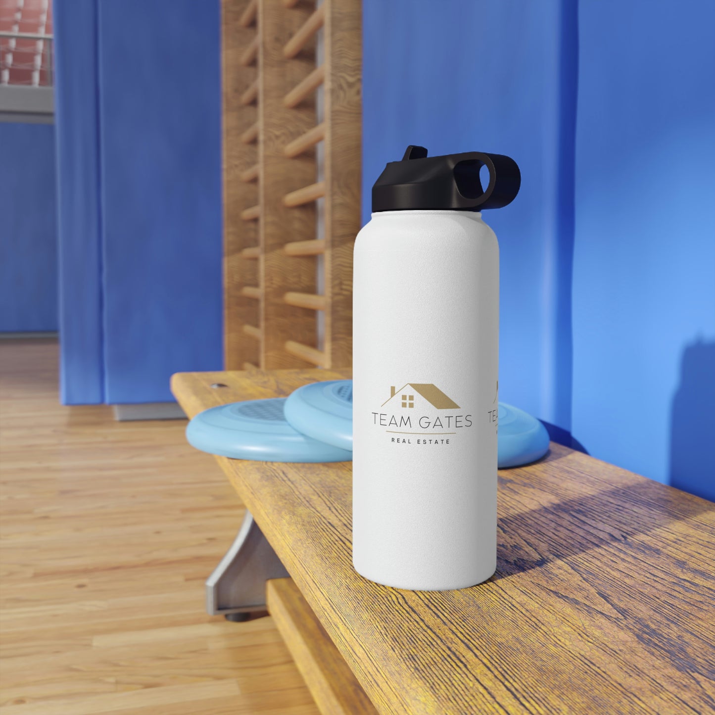 Team Gates - Stainless Steel Water Bottle, Standard Lid