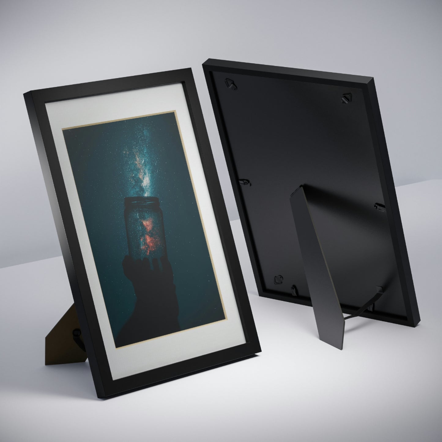 Star Catcher - Framed Posters, Black
