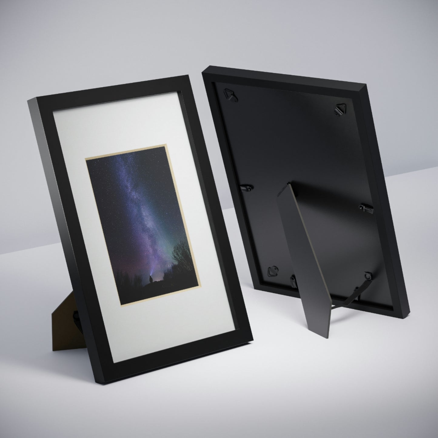 Star Gazer - Framed Posters, Black