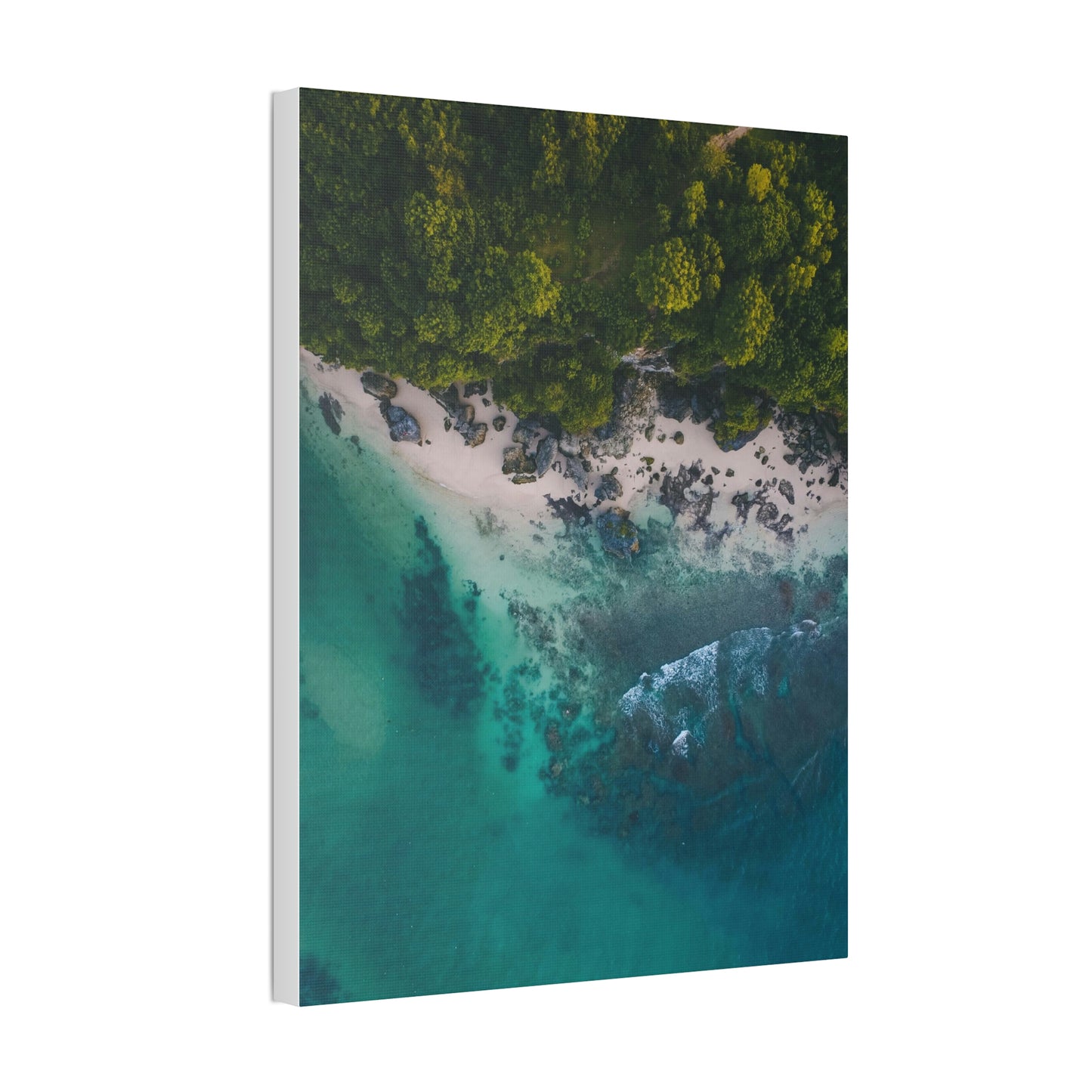 Ocean Waves - Polyester Canvas