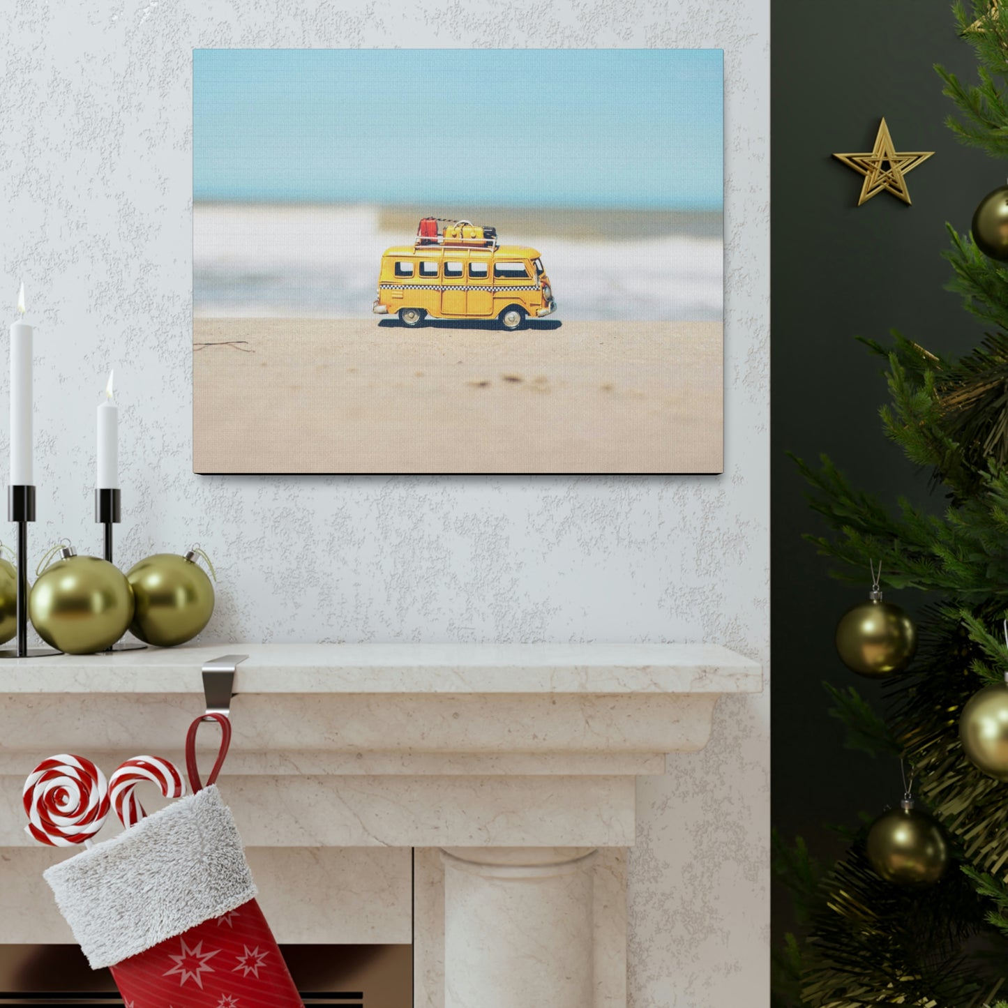 Beach Van - Canvas Gallery Wraps