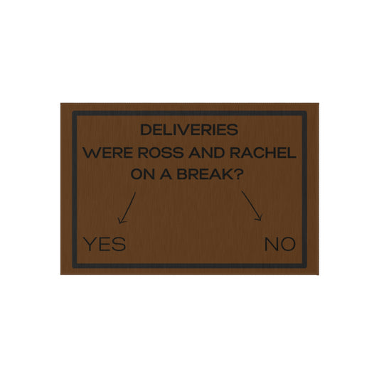 On a Break - Outdoor Rug (brown)