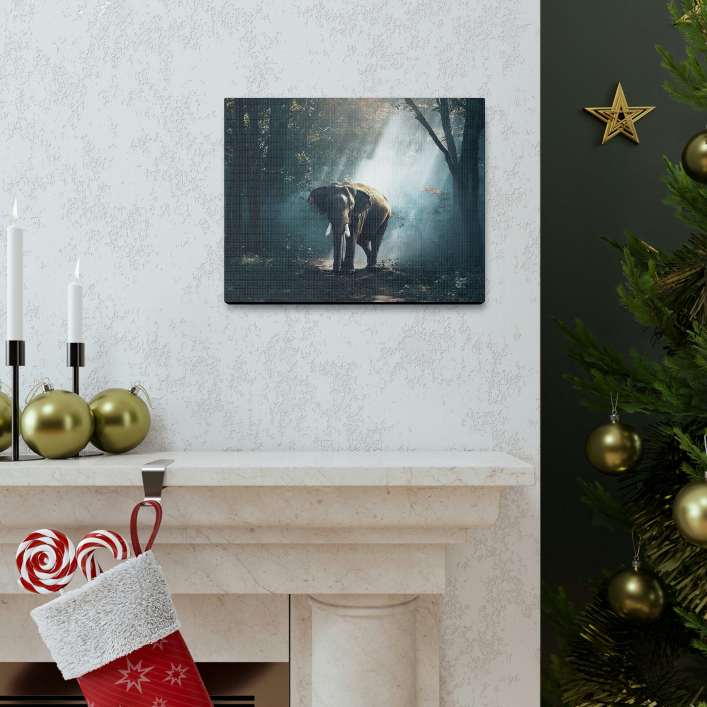 Elephant - Nature, Jungle Canvas Gallery Wraps