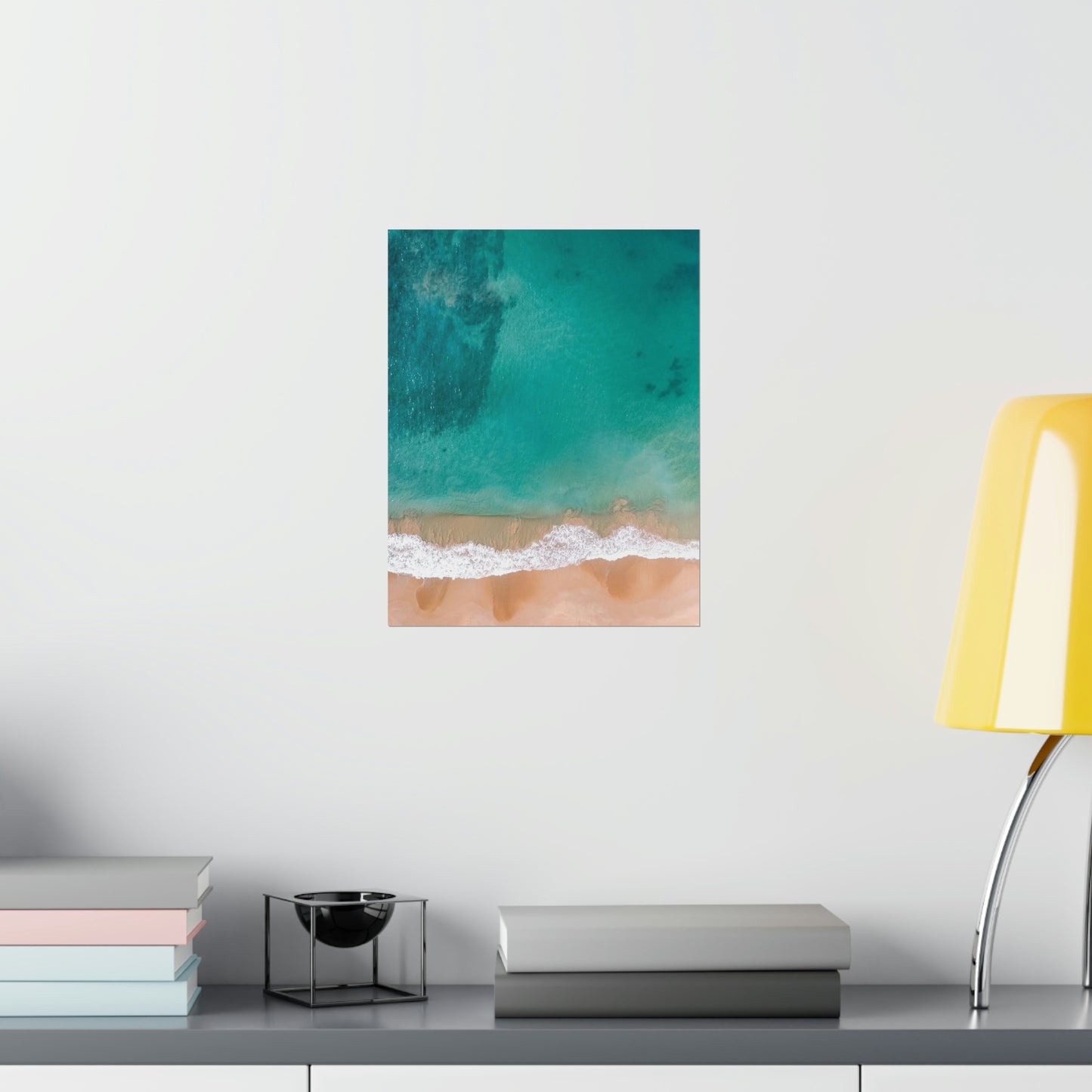 Beach Waves Matte Vertical Posters