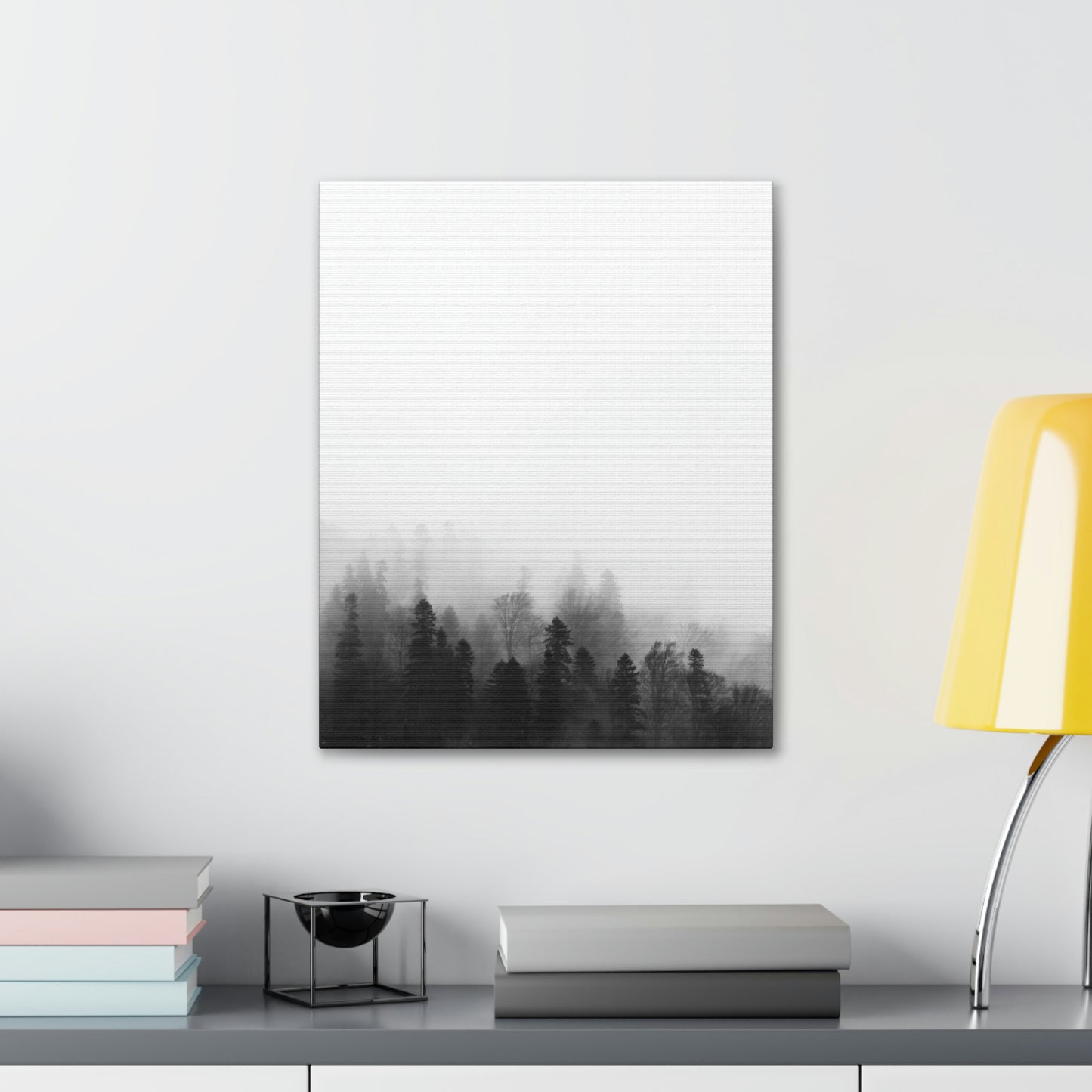 B&W Forest - Canvas Gallery Wraps