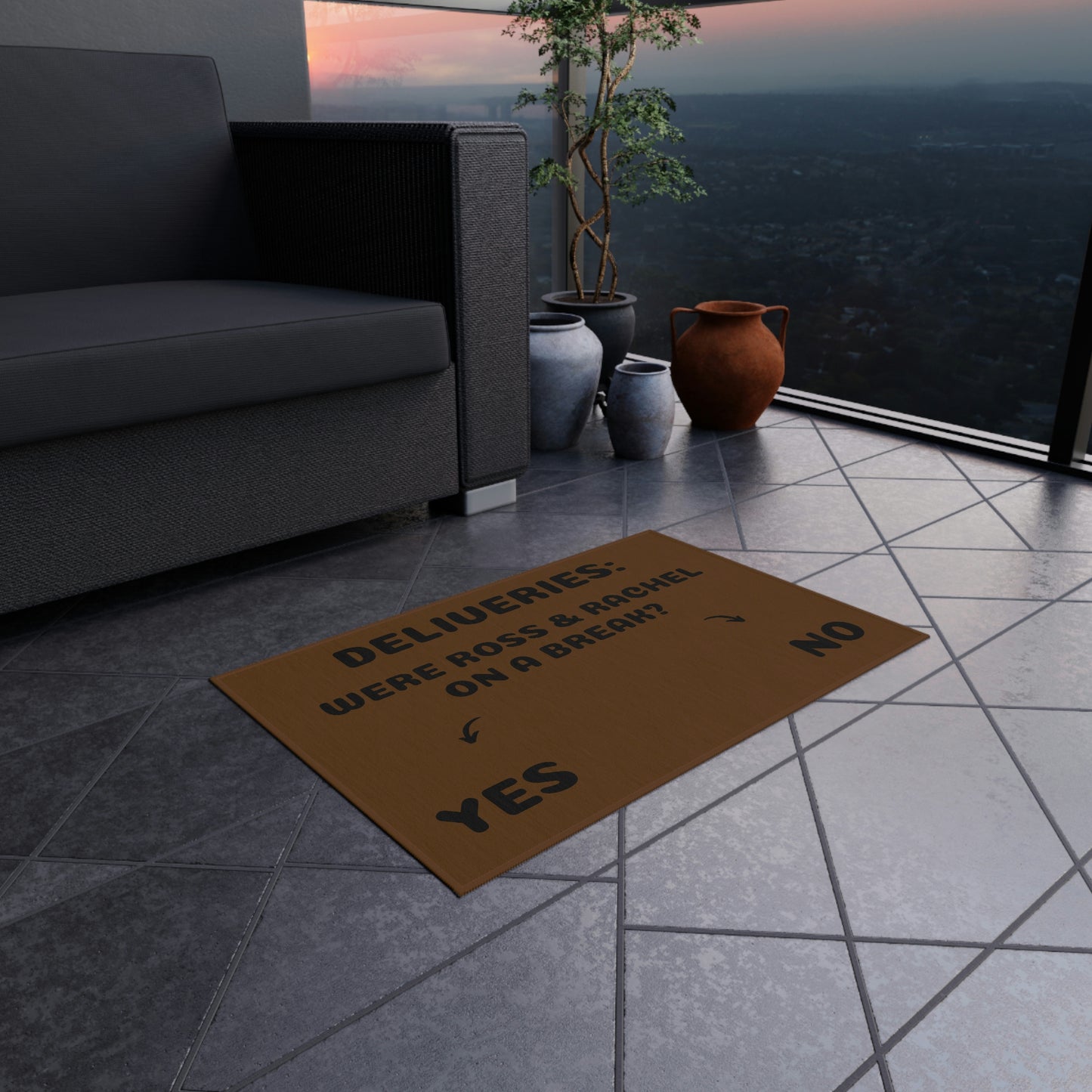 On a break - Outdoor Rug