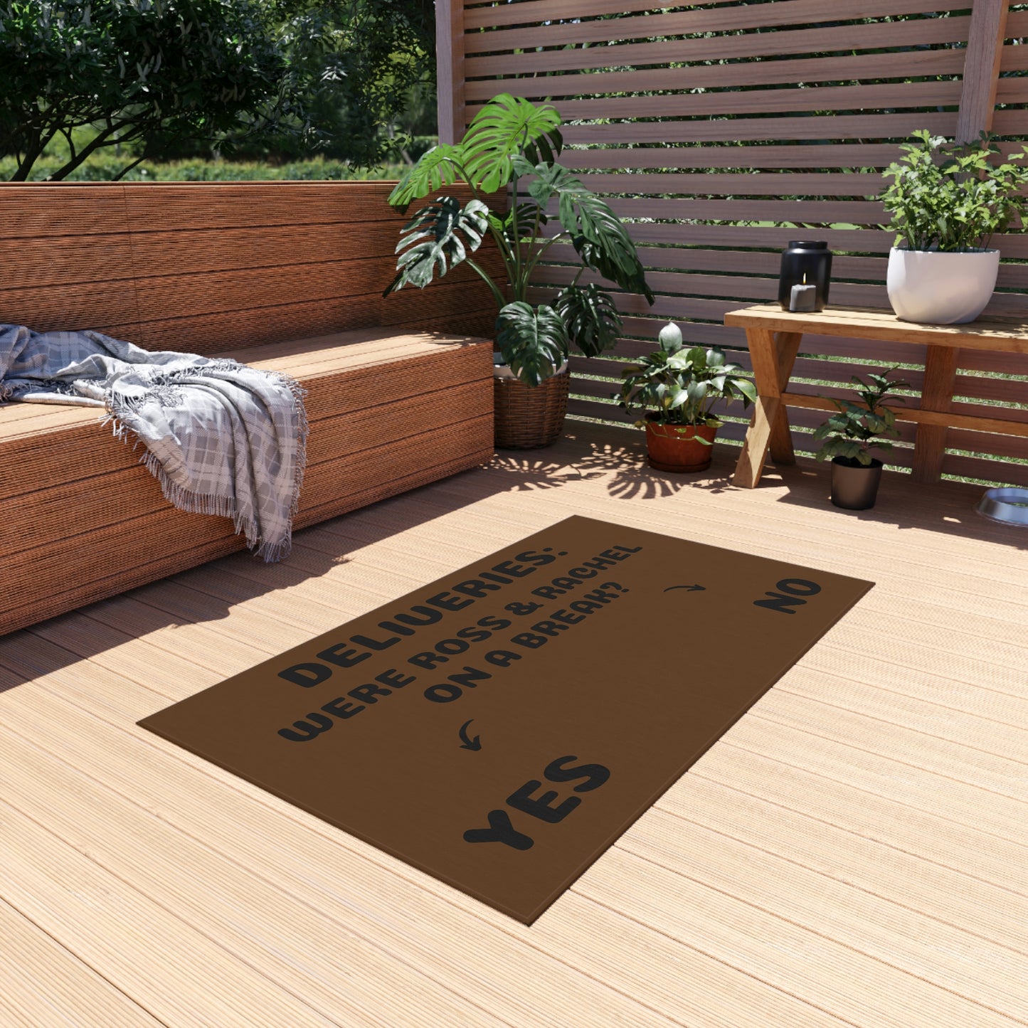 On a break - Outdoor Rug