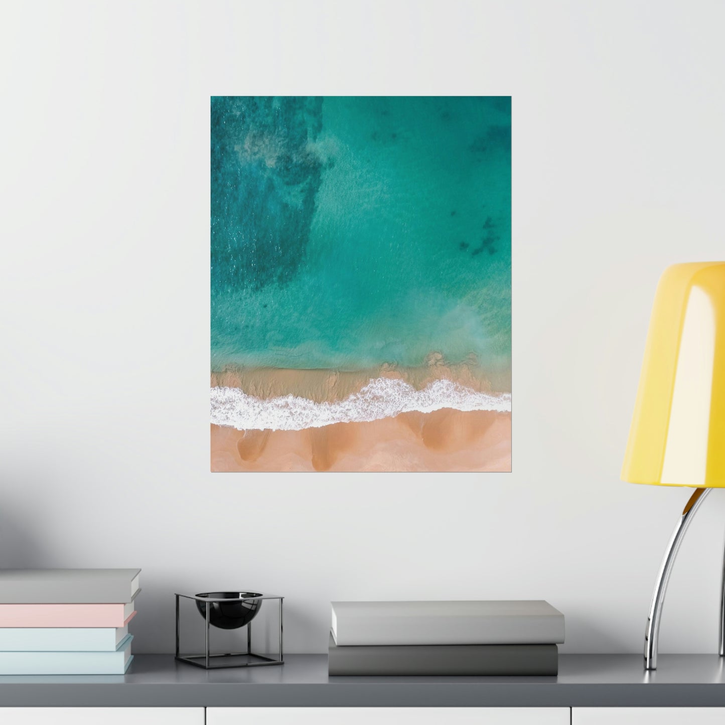 Beach Waves Matte Vertical Posters
