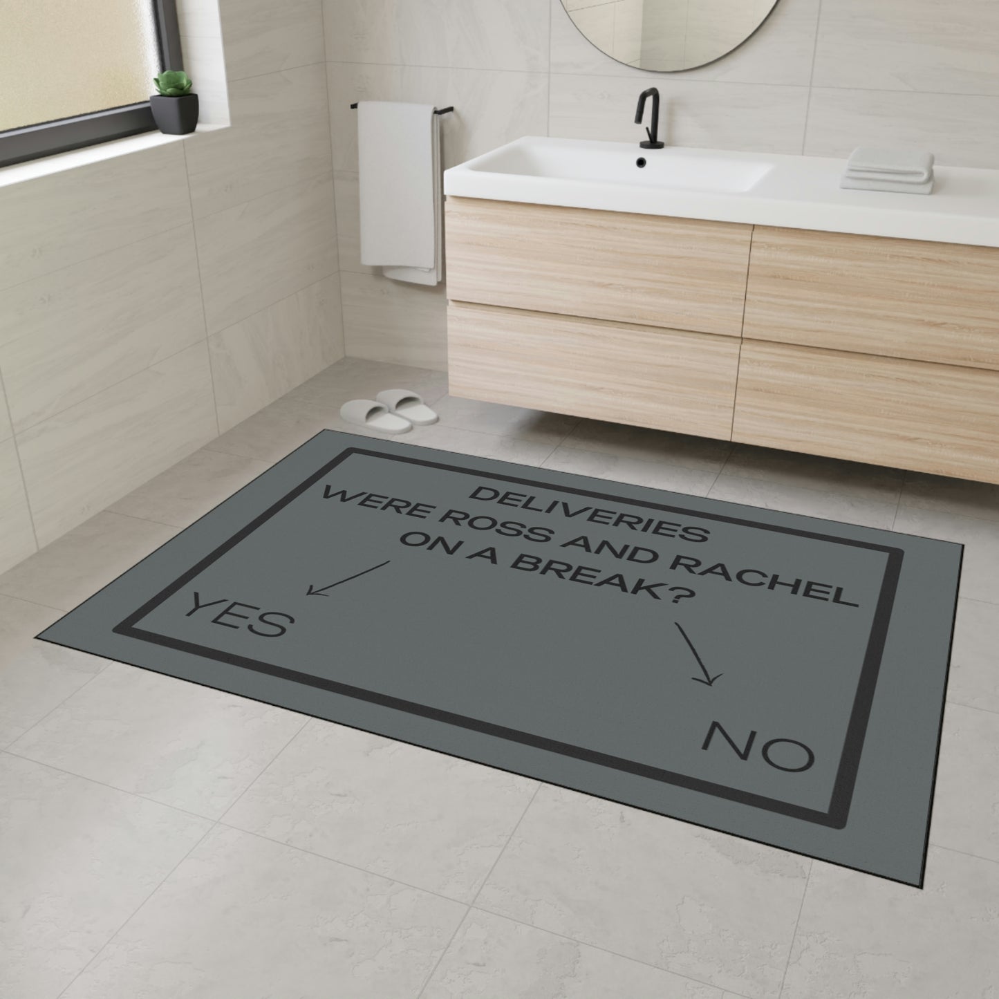 On a break - Heavy Duty Floor Mat (interior Gray)