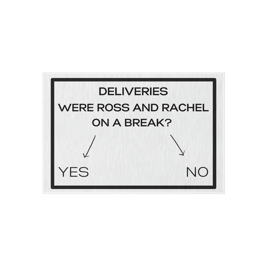 On a Break - Outdoor Rug (White)