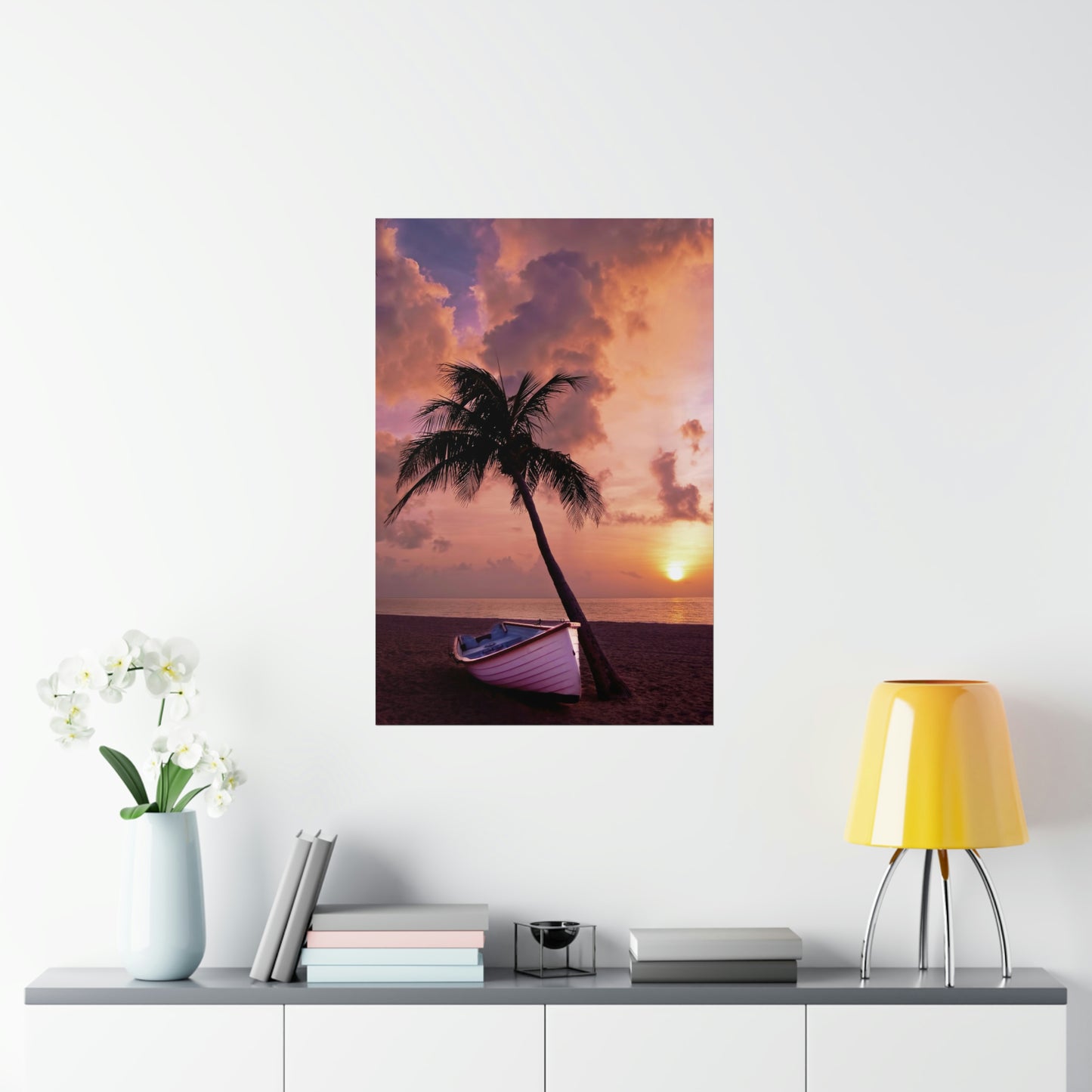 Beach Sunset Premium Matte Vertical Posters