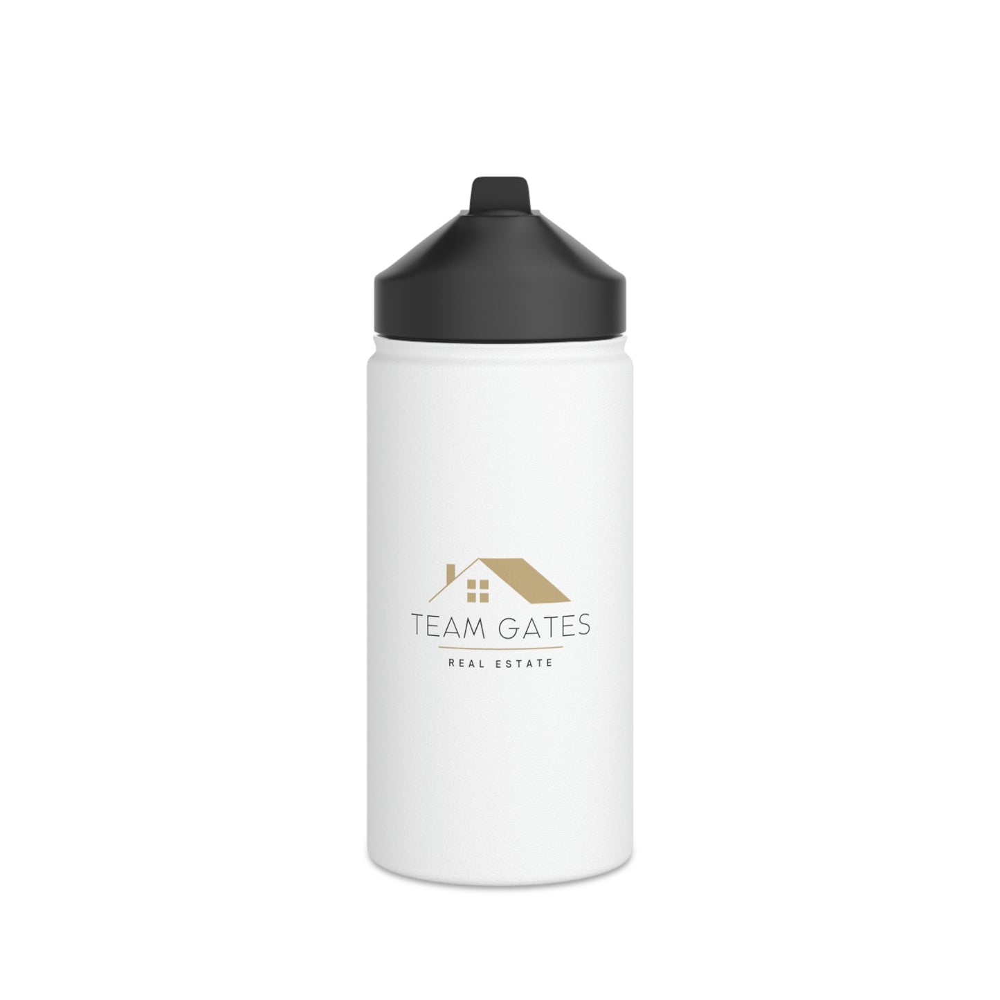 Team Gates - Stainless Steel Water Bottle, Standard Lid
